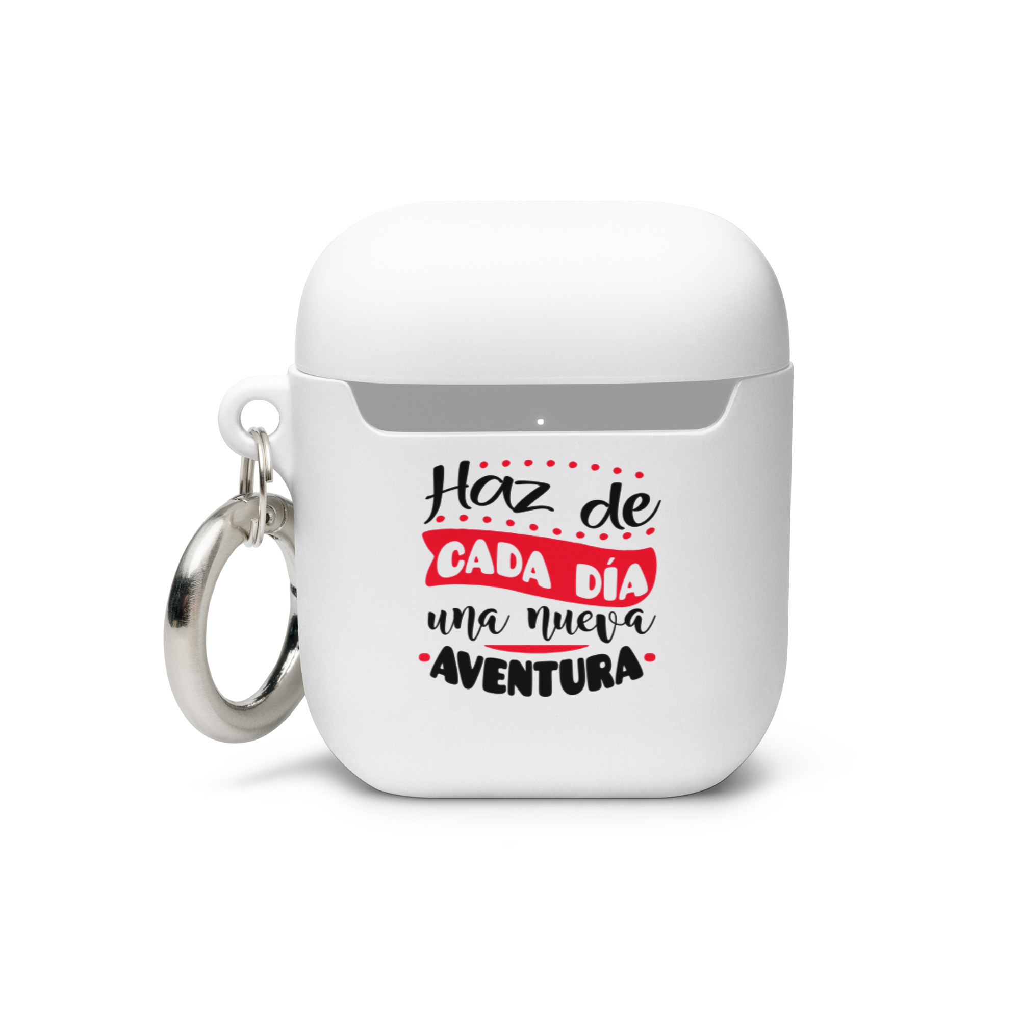 Haz de cada dia una nueva aventura - Funda de silicona para AirPods® - Imagen 2