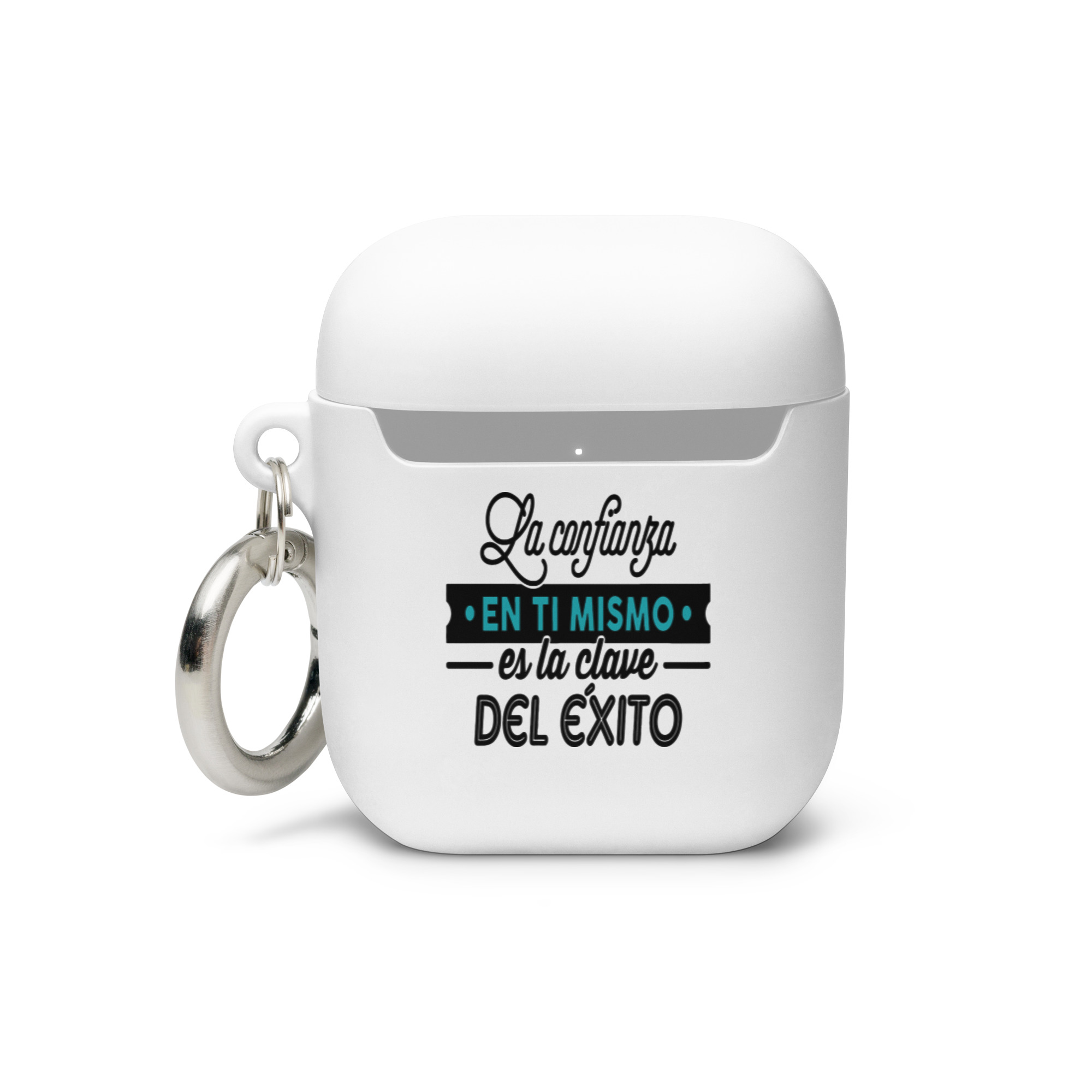 La confianza en ti mismo en la clave del éxito - Funda de silicona para AirPods® - Imagen 2