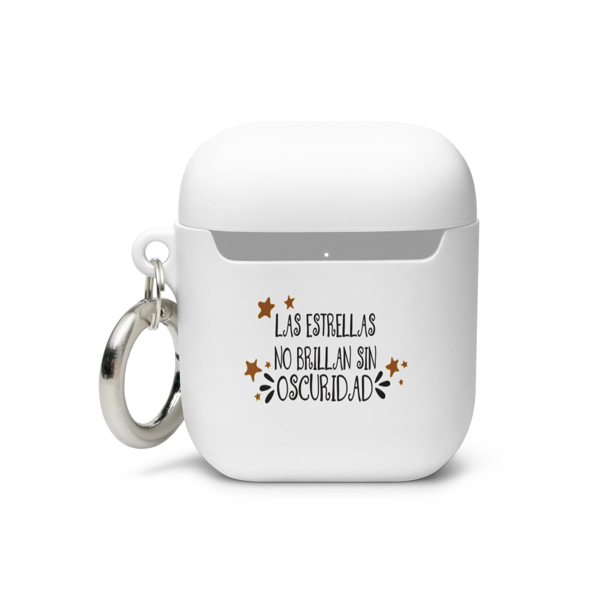 Las estrellas no brillan sin oscuridad - Funda de silicona para AirPods® - Imagen 2