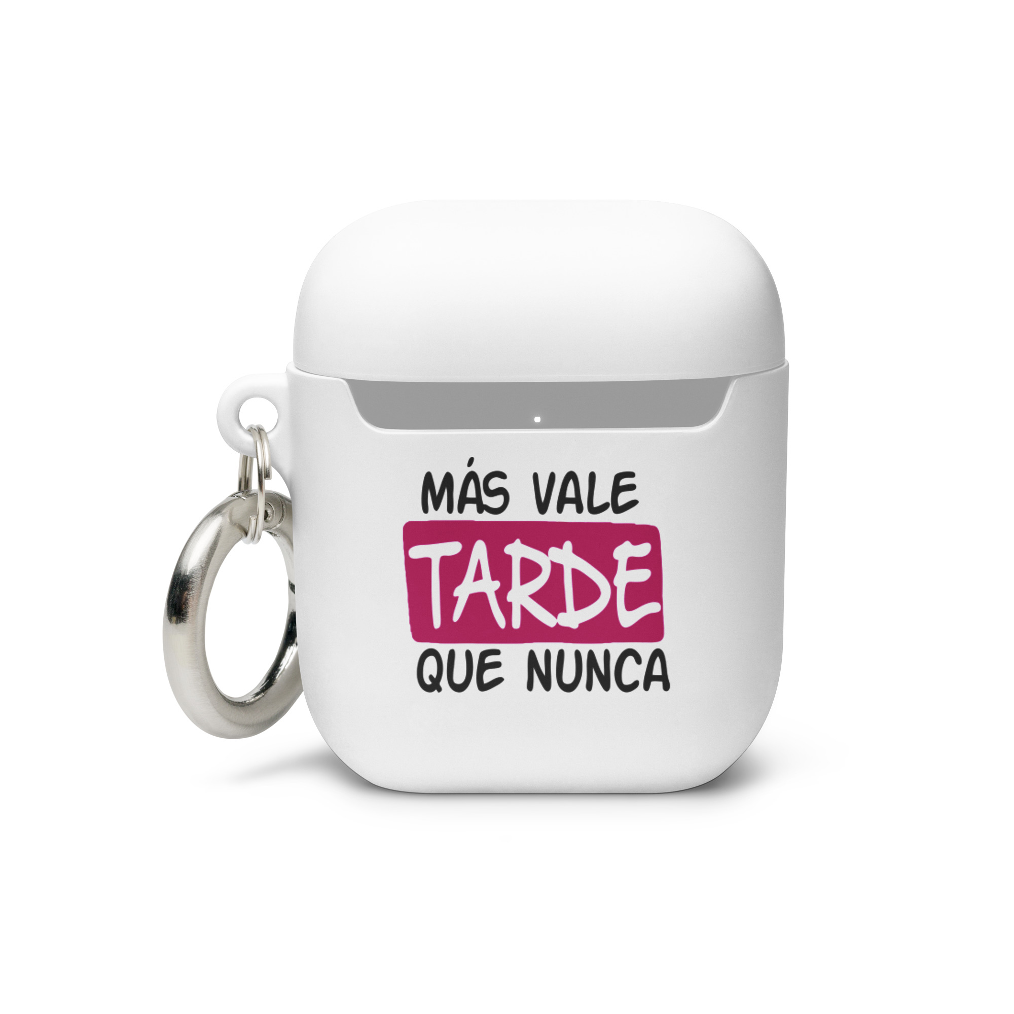 Mas vale tarde que nunca - Funda de silicona para AirPods® - Imagen 2