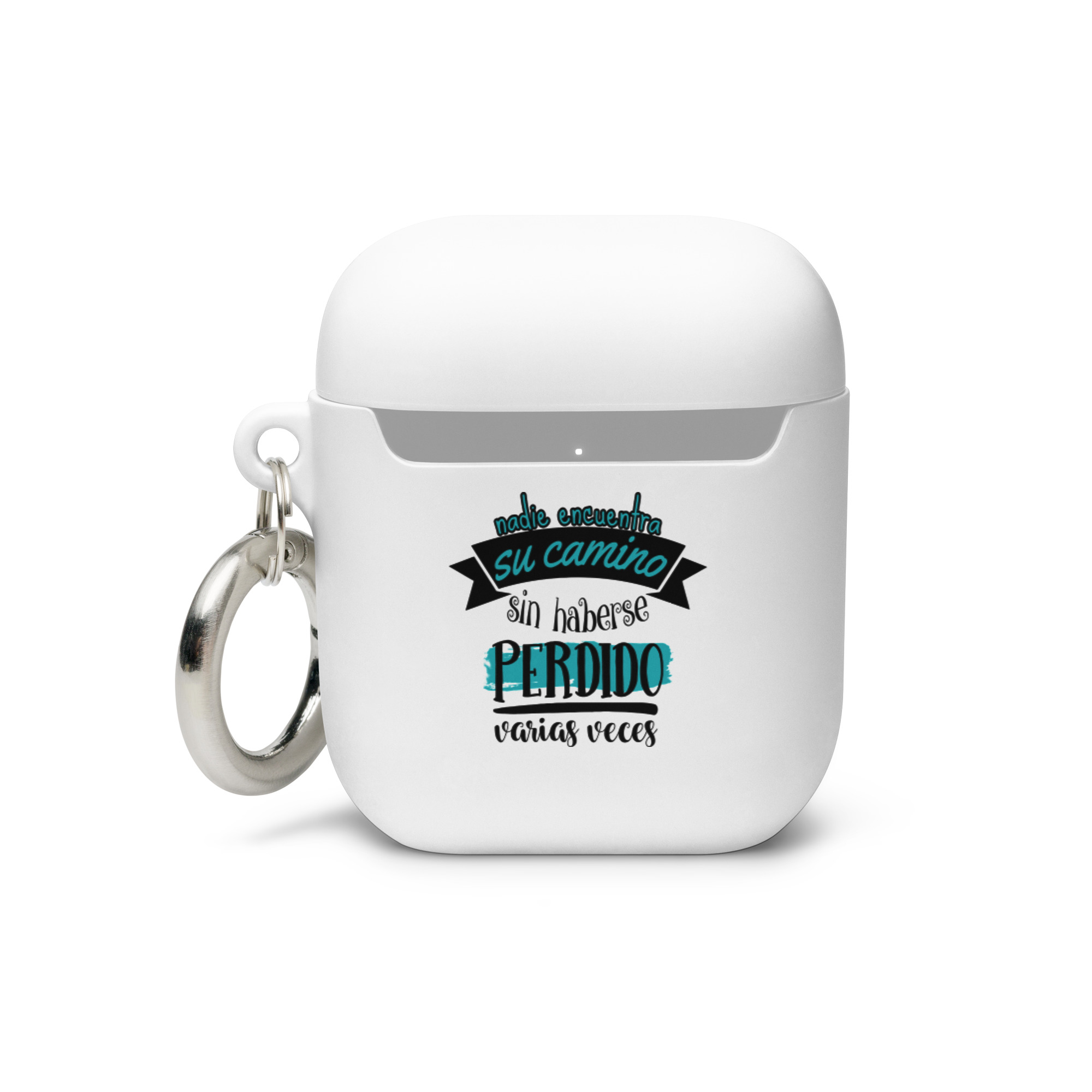 Puede que no todos los días sean buenos, pero hay algo bueno en cada día - Funda de silicona para AirPods® - Imagen 2