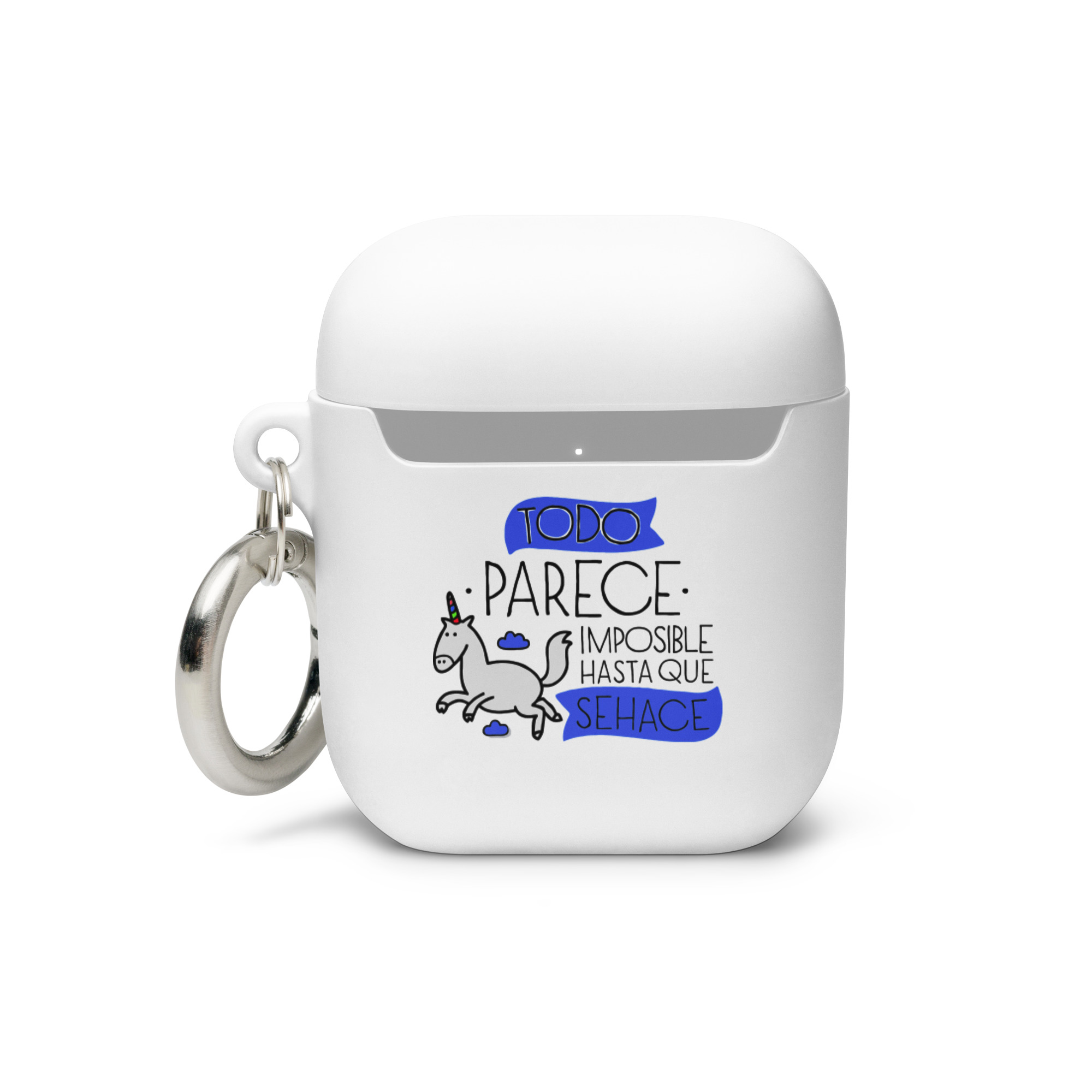 Todo parece imposible hasta que se hace - Funda de silicona para AirPods® - Imagen 2