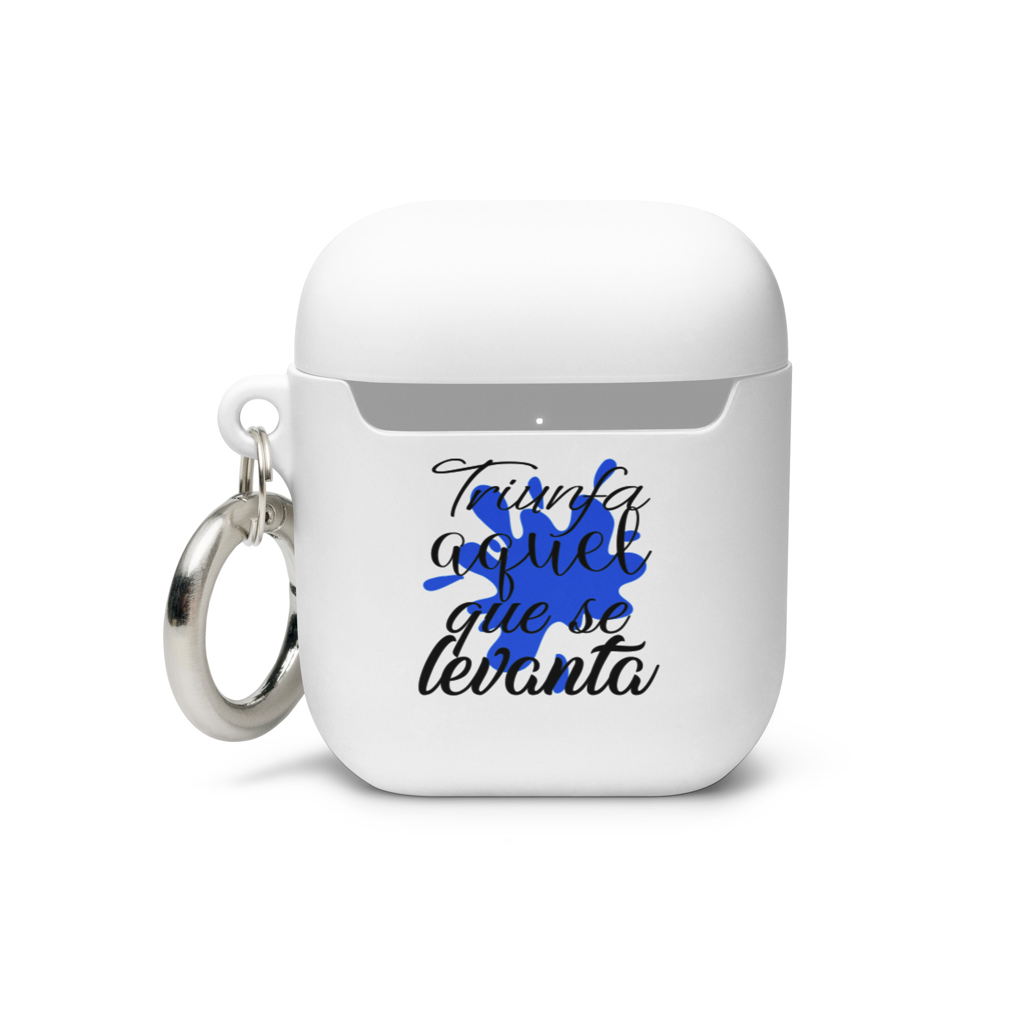 Triunfa aquel que se levanta - Funda de silicona para AirPods® - Imagen 2