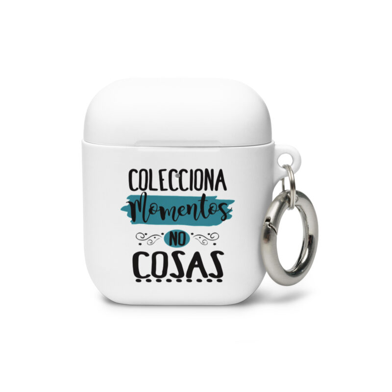 Colecciona momentos no cosas - Funda de silicona para AirPods®