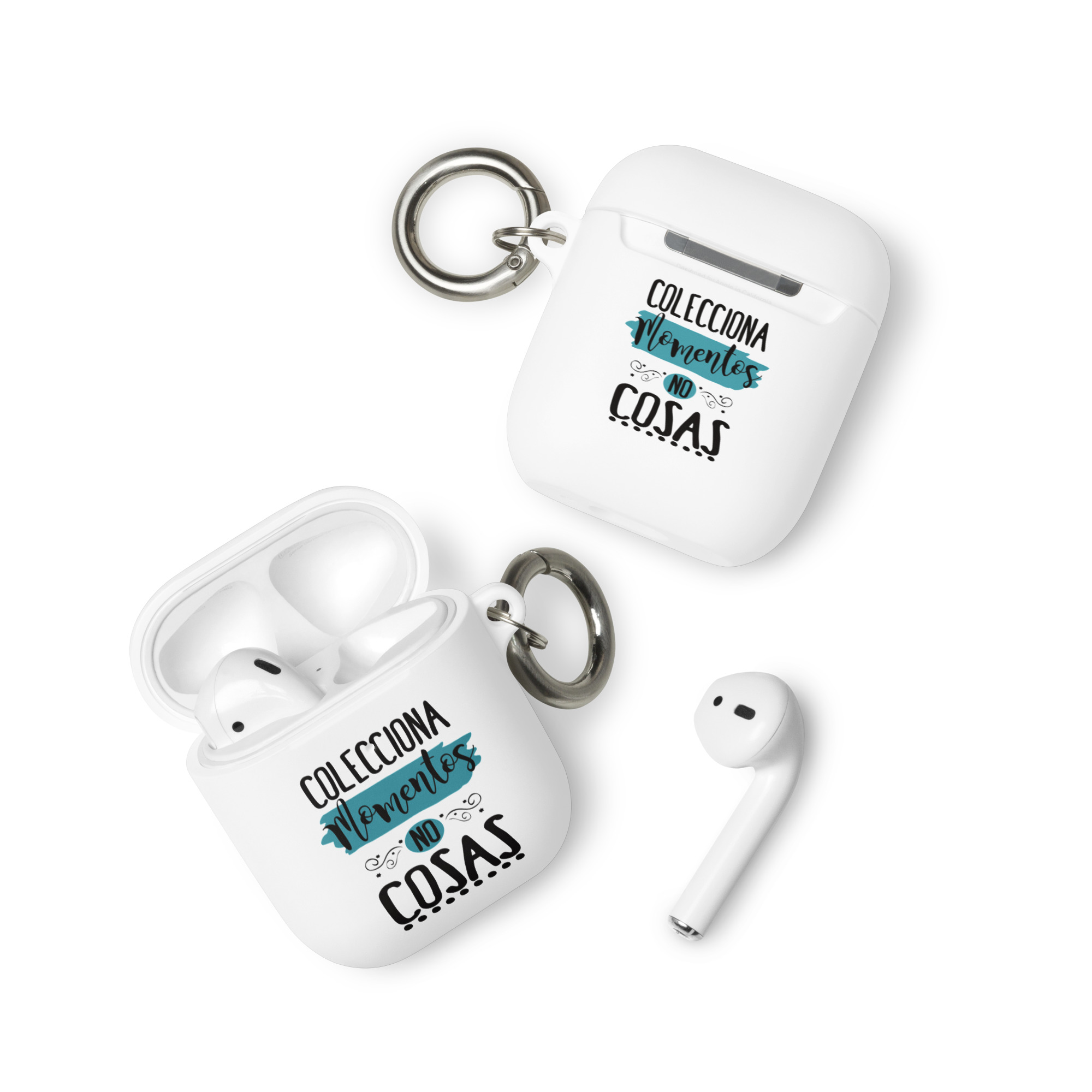 Colecciona momentos no cosas - Funda de silicona para AirPods® - Imagen 5