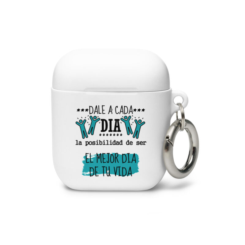 Dale a cada día la posibilidad de ser el mejor día de tu vida - Funda de silicona para AirPods®