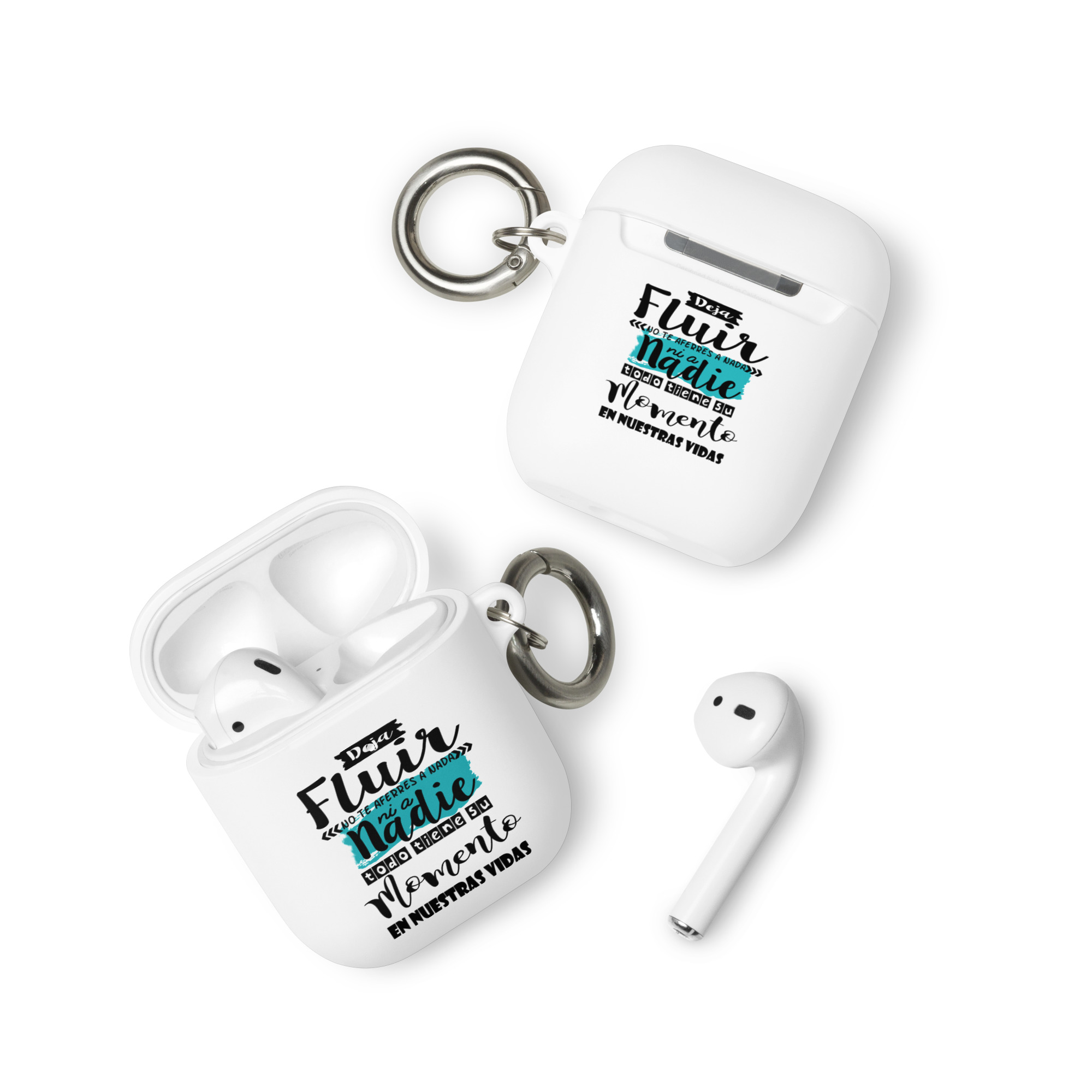 Deja Fluir no te Aferres a nada ni a nadie - Funda de silicona para AirPods® - Imagen 5
