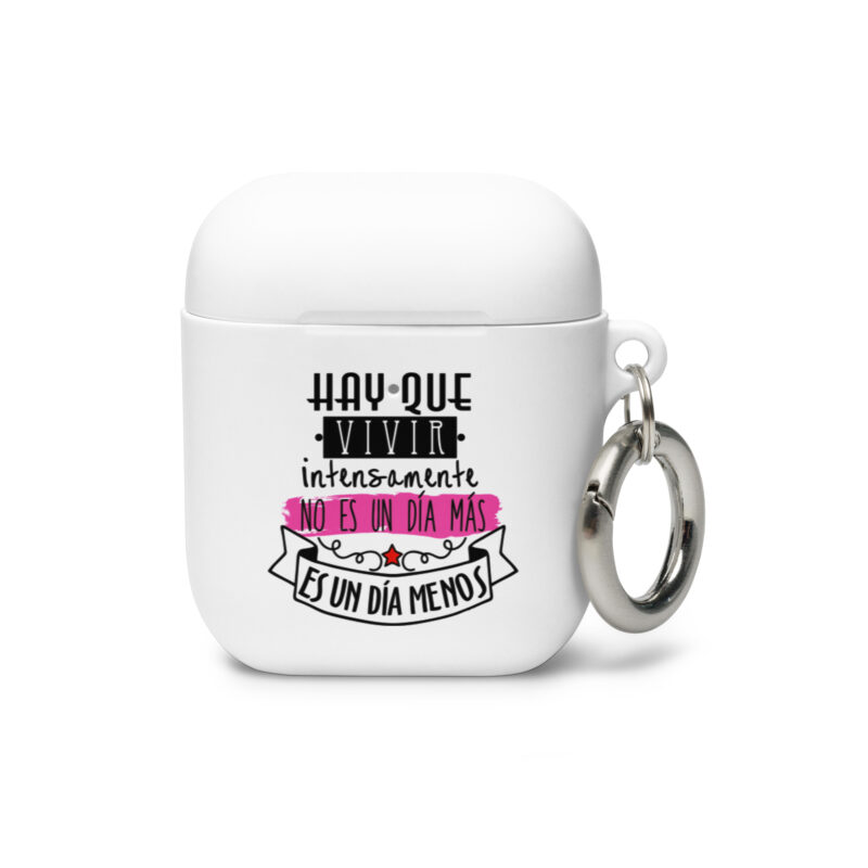 Hay que vivir intensamente, no es un día mas - Funda de silicona para AirPods®
