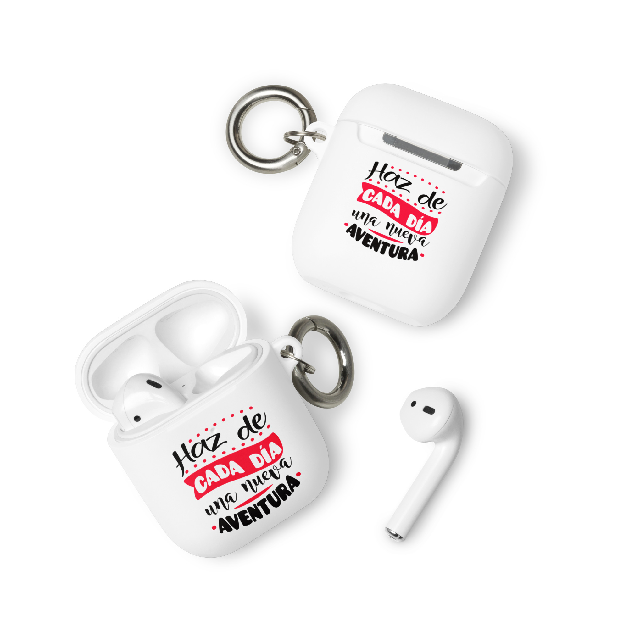 Haz de cada dia una nueva aventura - Funda de silicona para AirPods® - Imagen 5