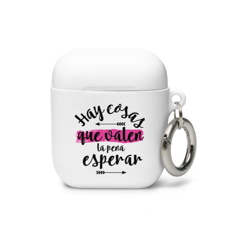 Hay cosas que valen la pena esperar - Funda de silicona para AirPods®