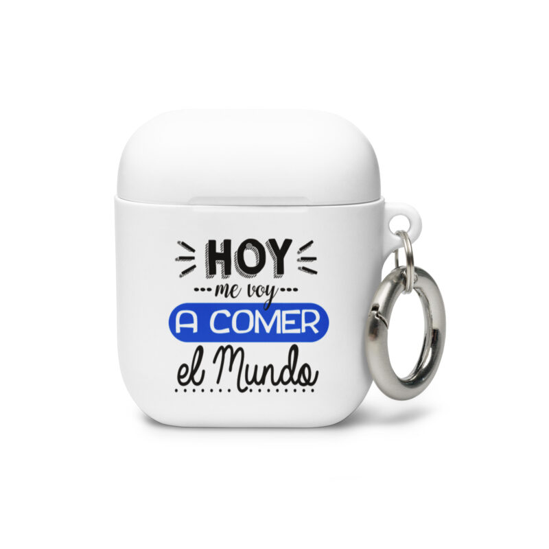 Hoy me voy a comer el mundo - Funda de silicona para AirPods®