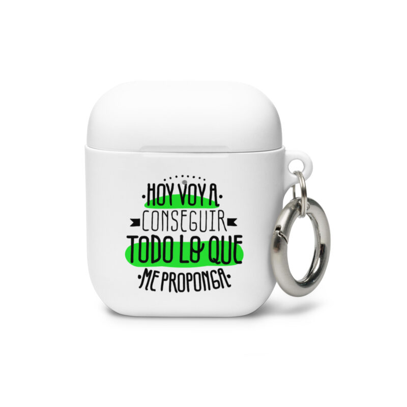 Hoy voy a conseguir todo lo que me proponga - Funda de silicona para AirPods®