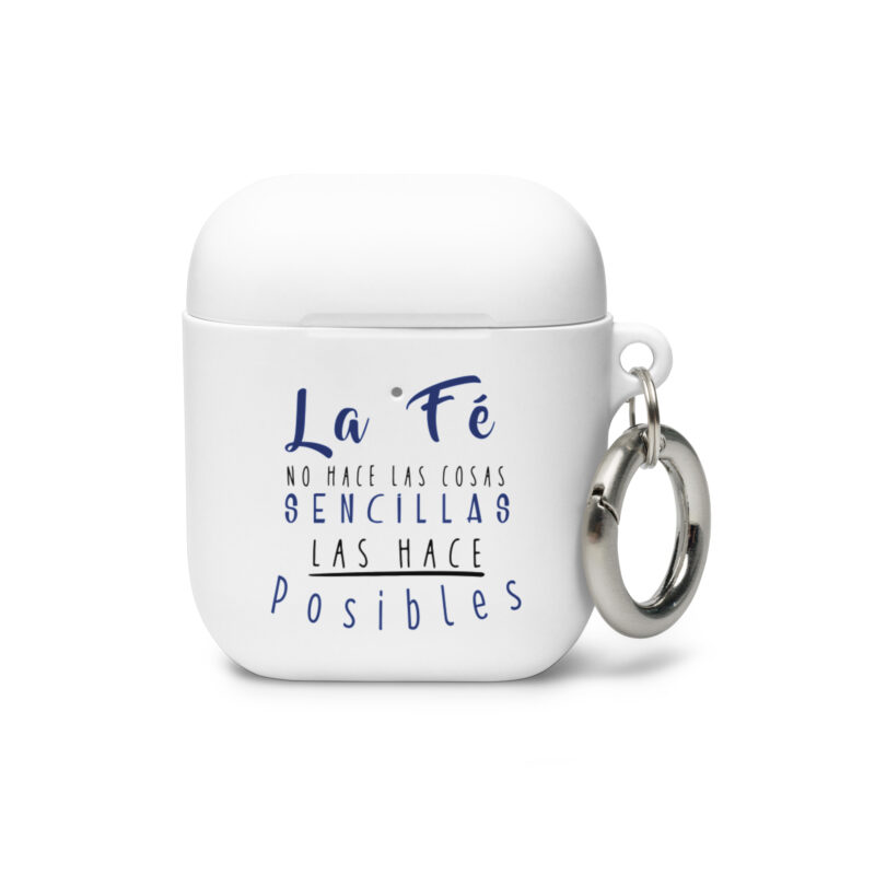 La fé no hace las cosas mas sencillas, las hace posibles - Funda de silicona para AirPods®