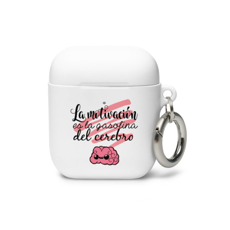 La motivación es la gasolina de nuestro cerebro - Funda de silicona para AirPods®