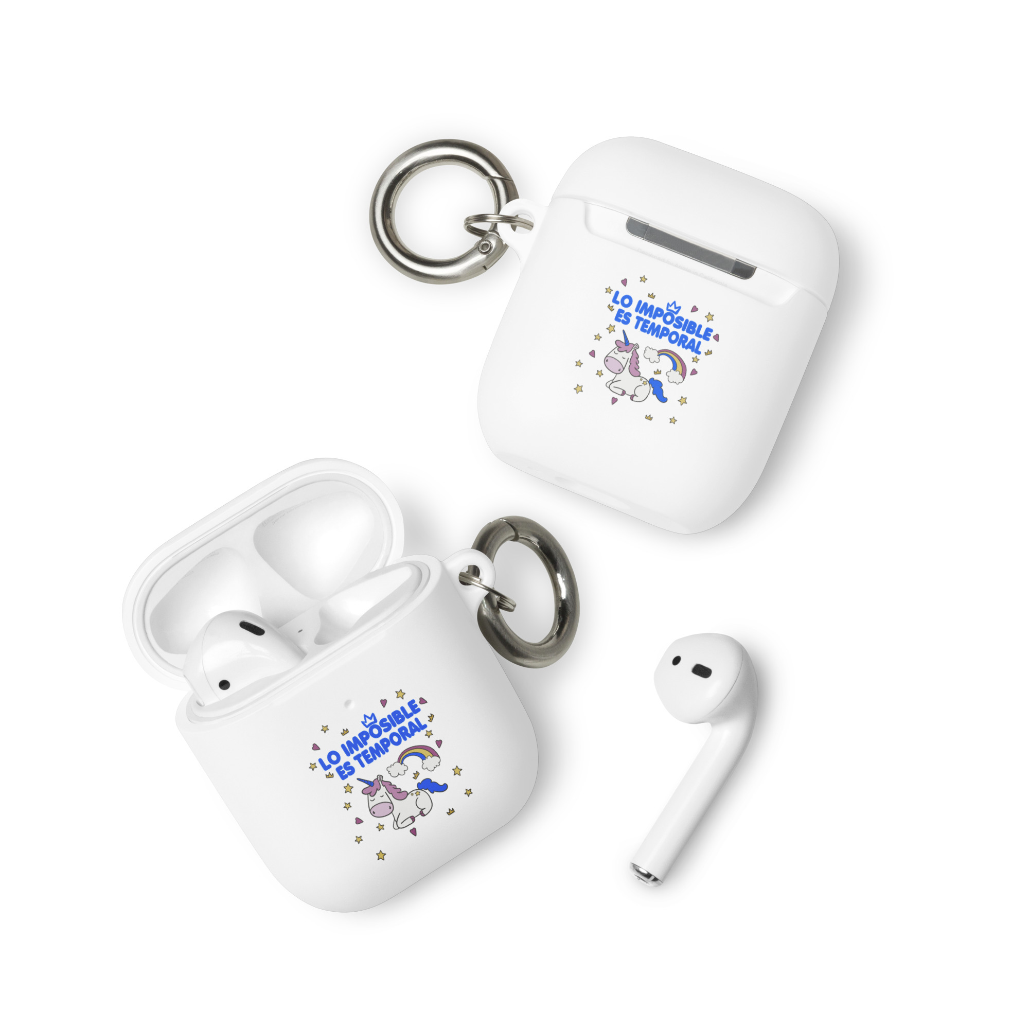 Lo imposible es temporal - Funda de silicona para AirPods® - Imagen 5