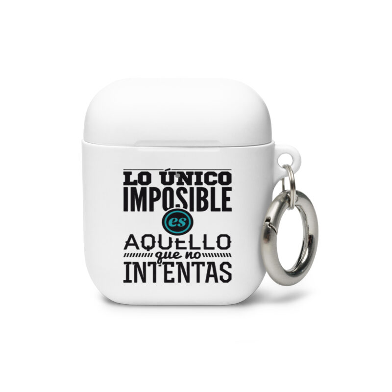 Lo único imposible es aquello que no intentas - Funda de silicona para AirPods®