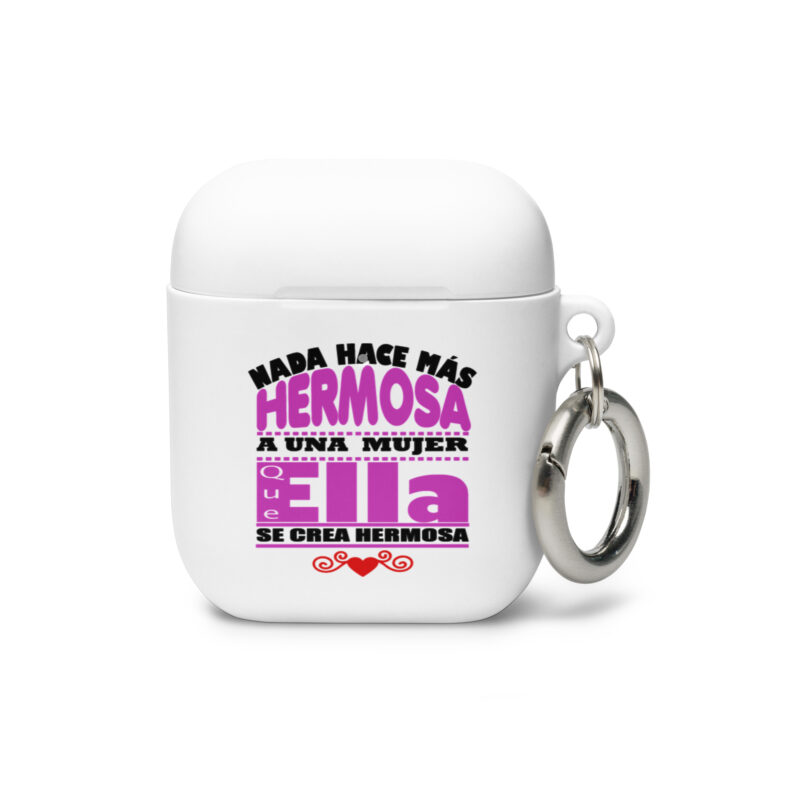 Nada hace mas hermosa a una mujer que ella se crea hermosa - Funda de silicona para AirPods®