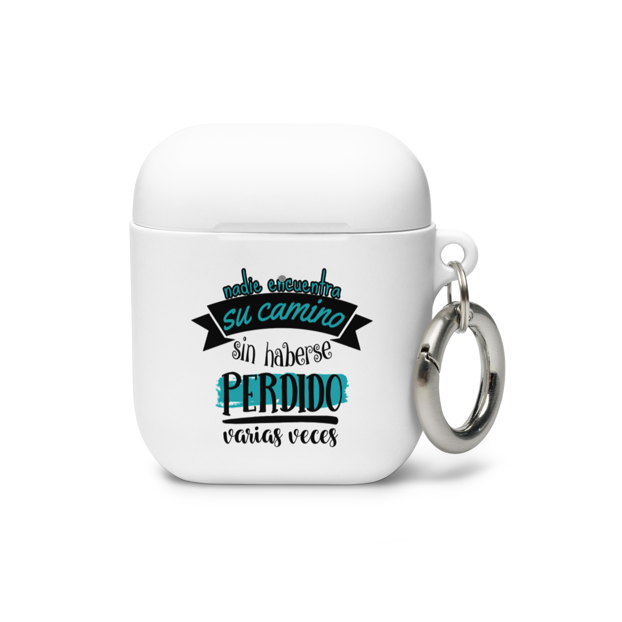 Puede que no todos los días sean buenos, pero hay algo bueno en cada día - Funda de silicona para AirPods®