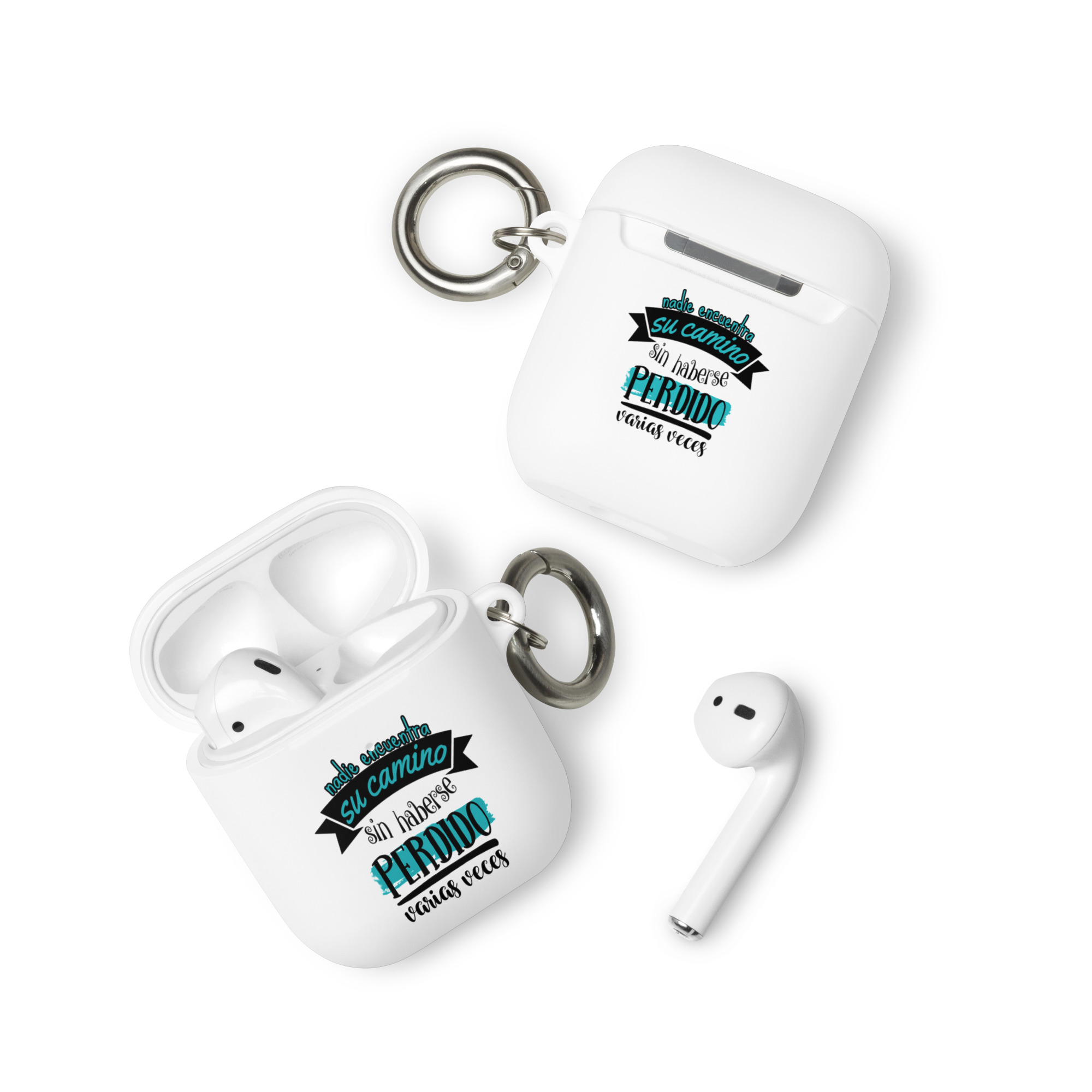 Puede que no todos los días sean buenos, pero hay algo bueno en cada día - Funda de silicona para AirPods® - Imagen 5