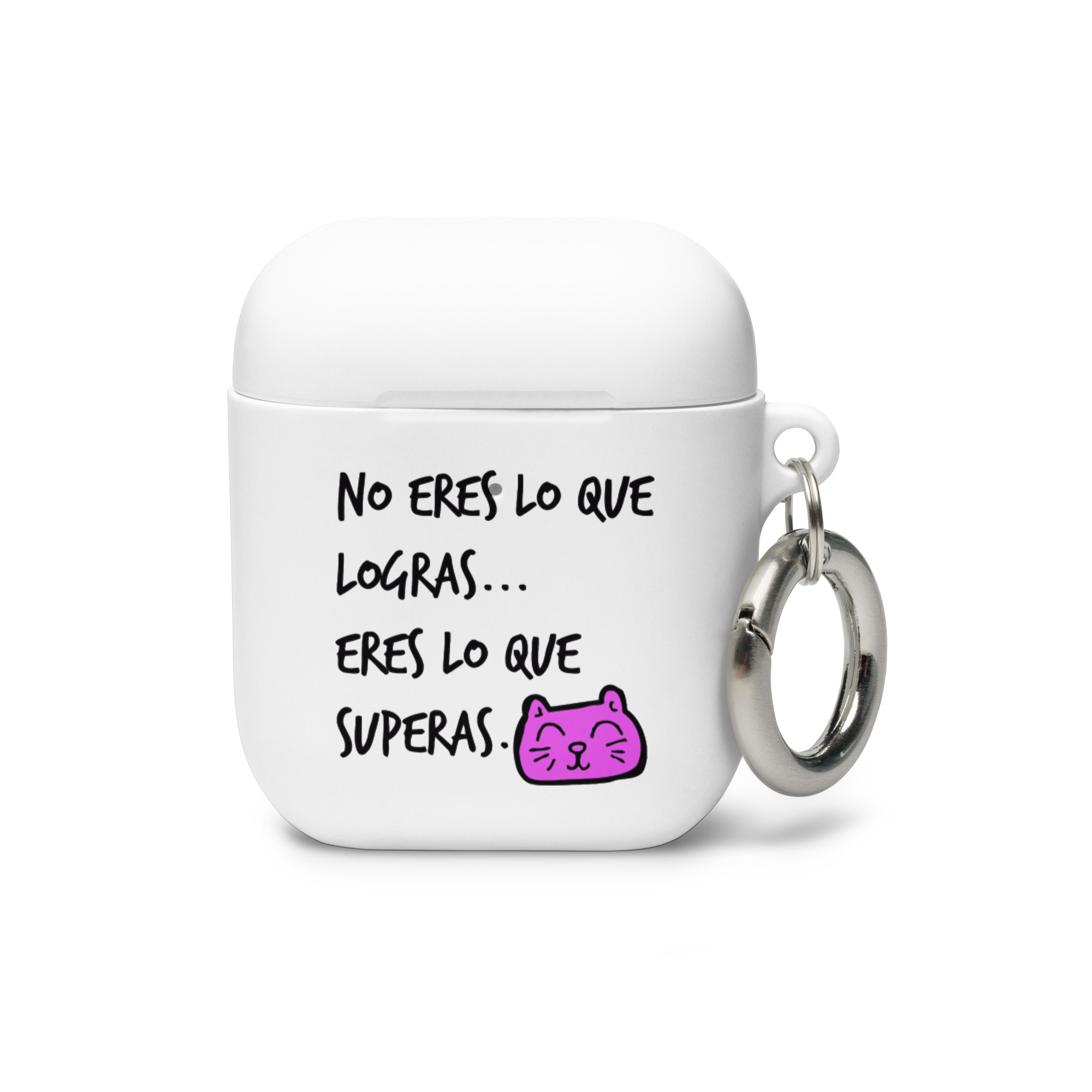 No eres lo que logras, eres lo que superas - Funda de silicona para AirPods®