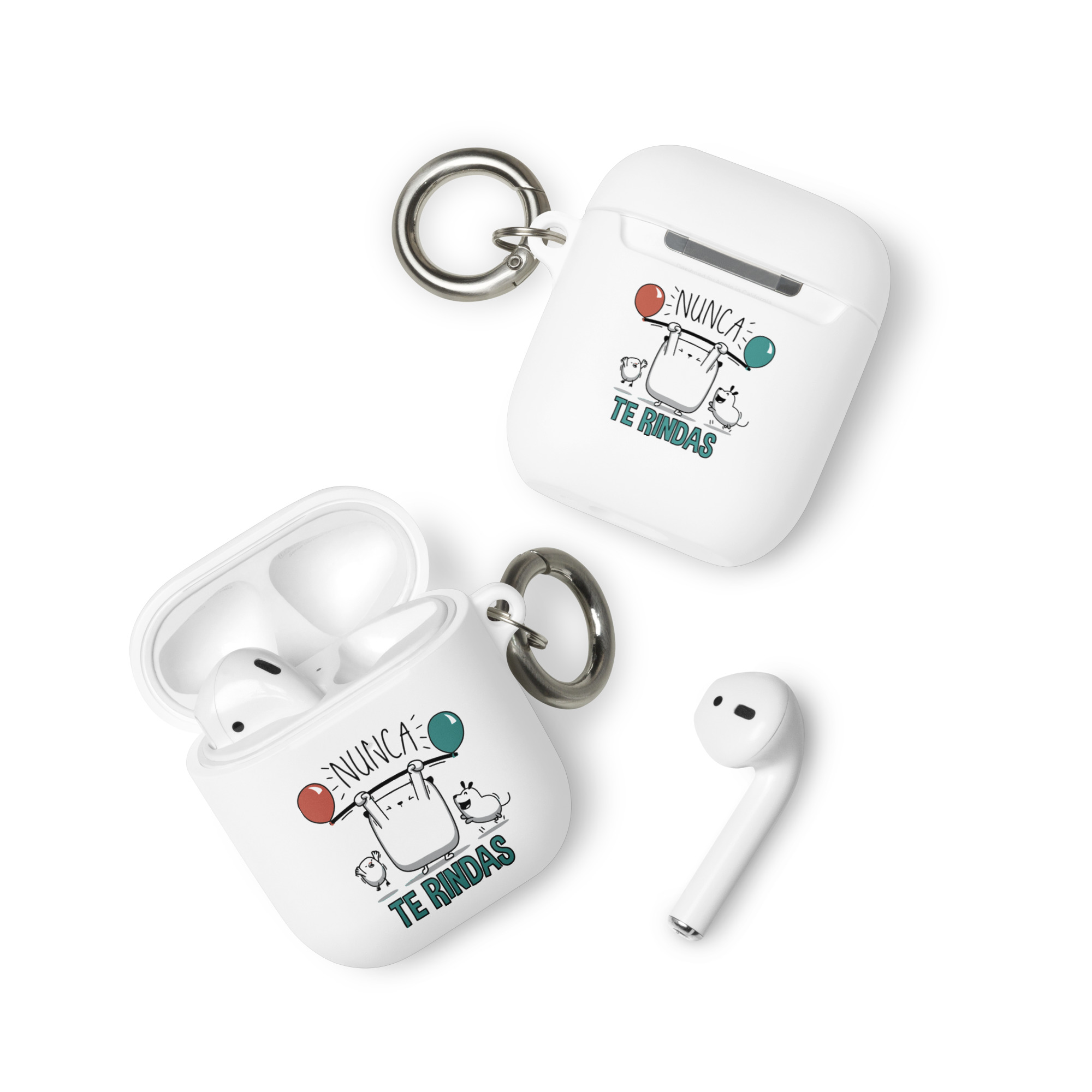 Nunca te rindas - Funda de silicona para AirPods® - Imagen 5