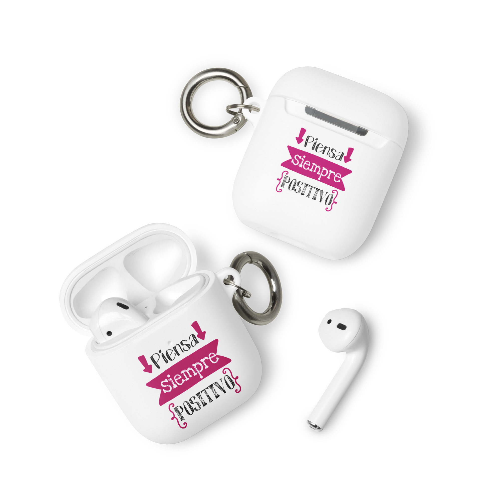 Piensa siempre en positivo, ref 2 - Funda de silicona para AirPods® - Imagen 5