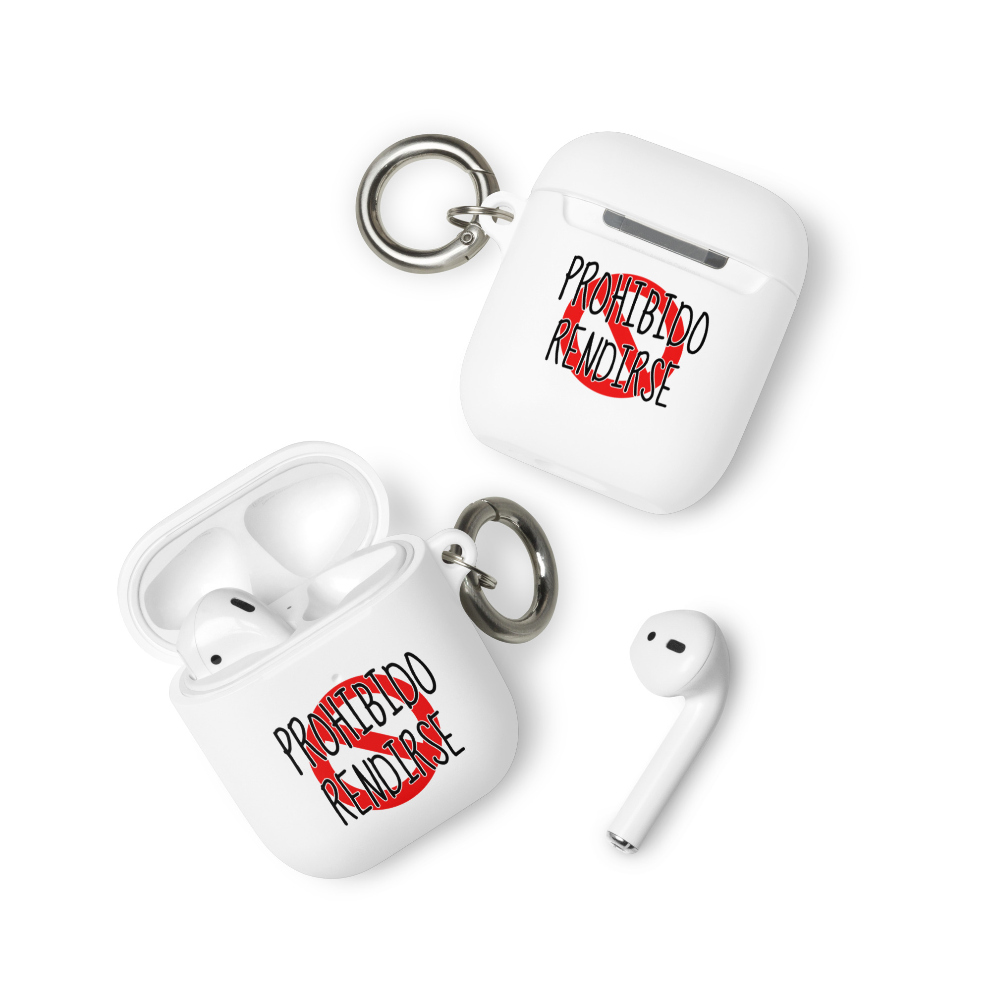 Prohibido rendirse - Funda de silicona para AirPods® - Imagen 5