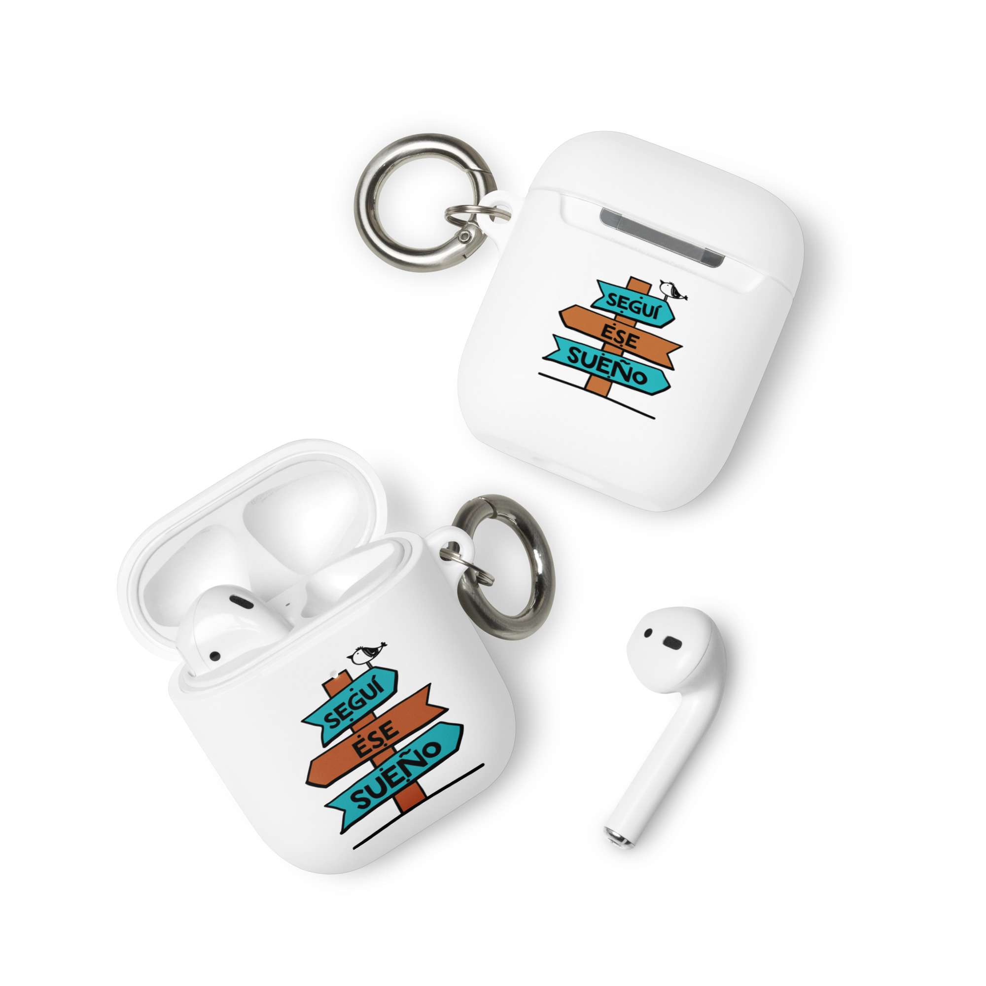 Seguí ese sueño - Funda de silicona para AirPods® - Imagen 5