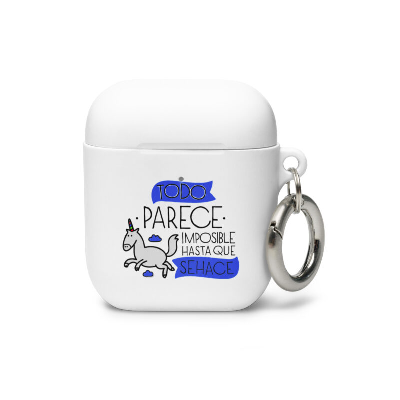 Todo parece imposible hasta que se hace - Funda de silicona para AirPods®