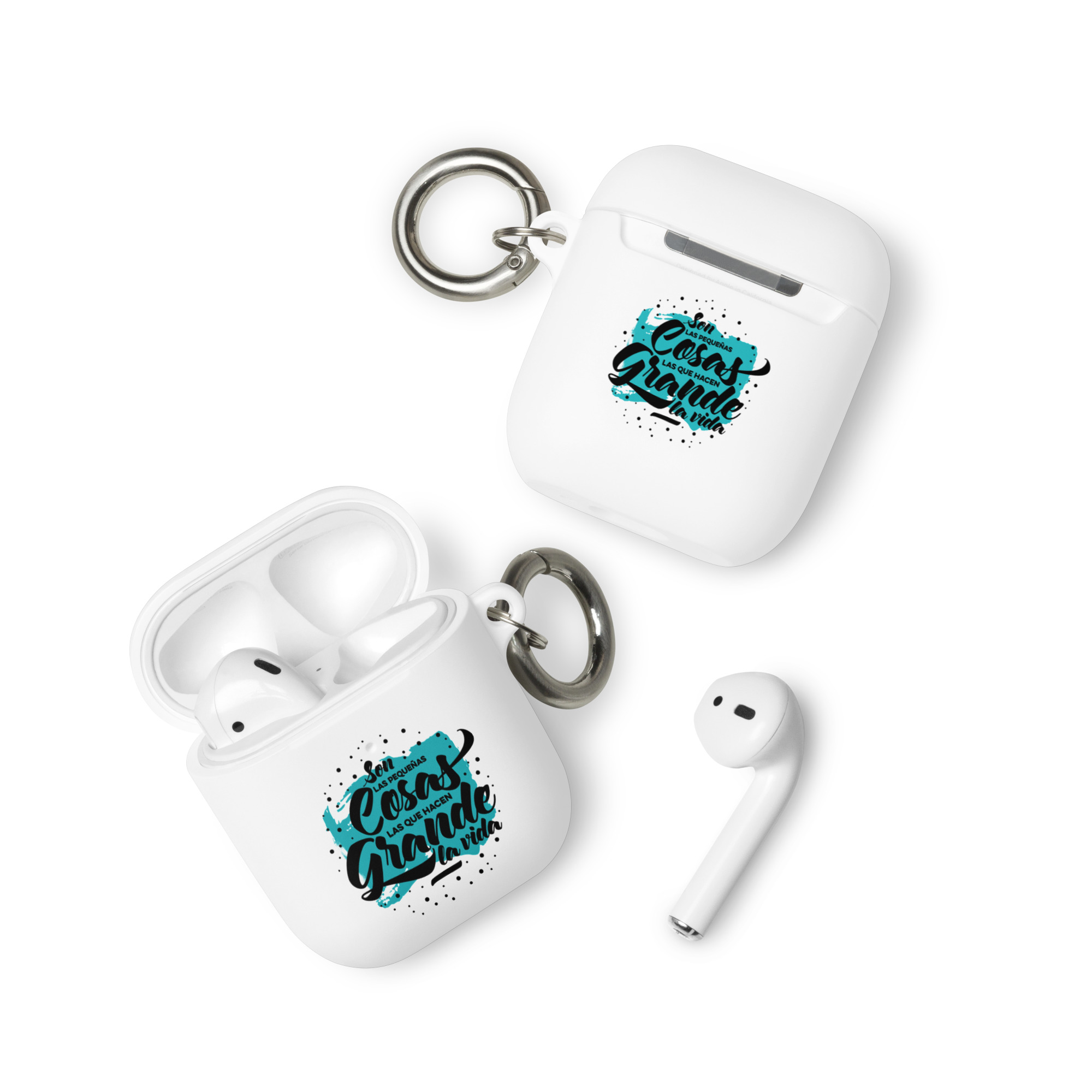 Son las pequeñas cosas las que hacen grande la vida - Funda de silicona para AirPods® - Imagen 5