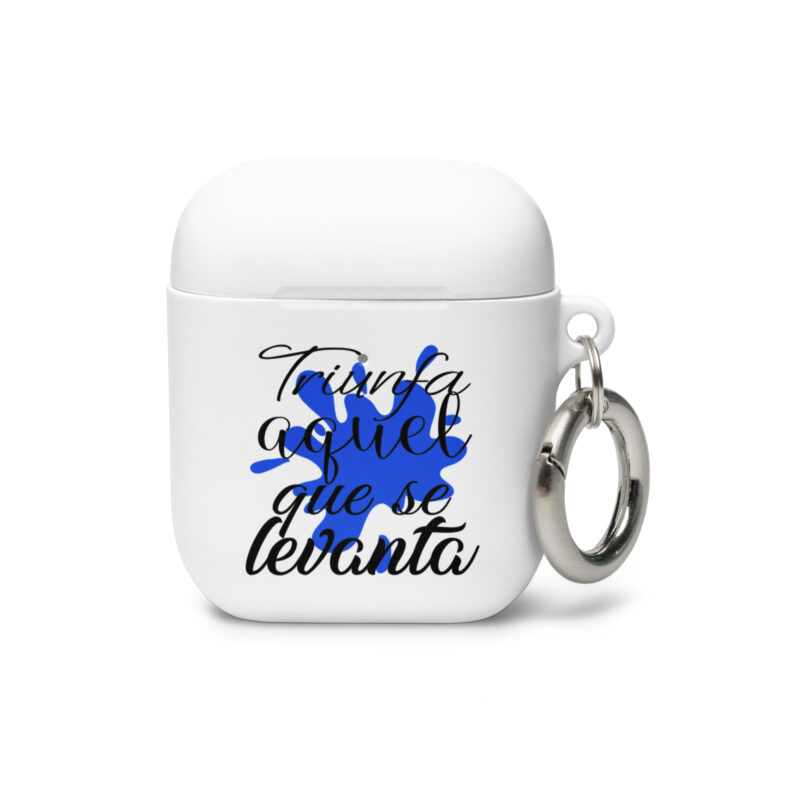Triunfa aquel que se levanta - Funda de silicona para AirPods®