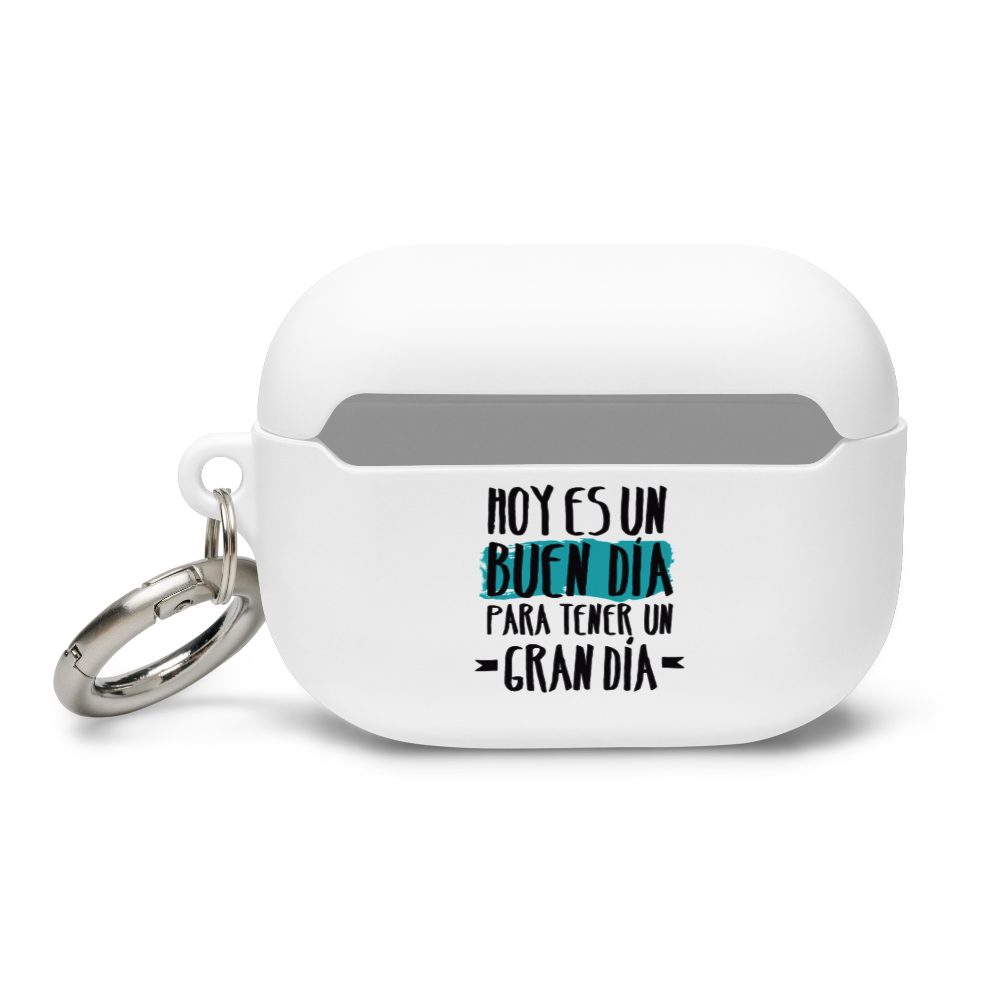 Hoy es un buen día para tener un gran día - Funda de silicona para AirPods® - Imagen 4