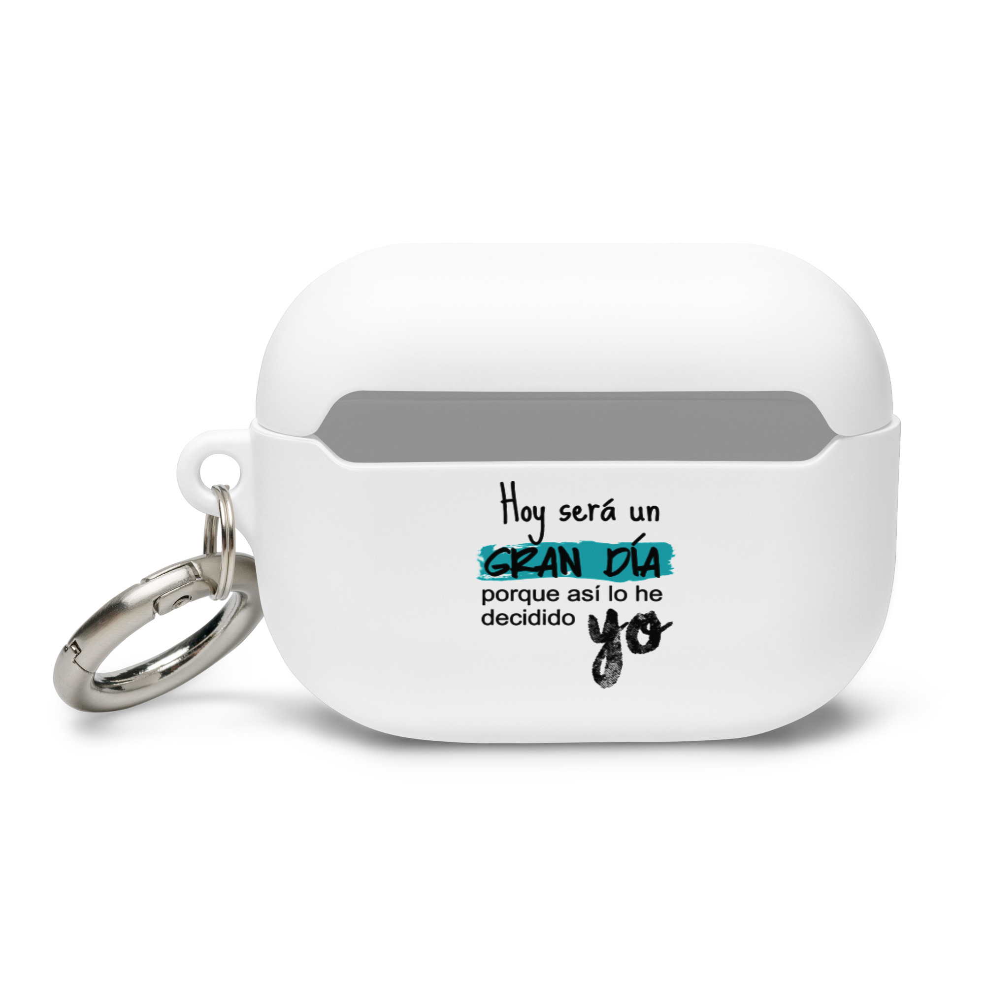 Hoy será un gran día porque así lo he decidido yo - Funda de silicona para AirPods® - Imagen 4
