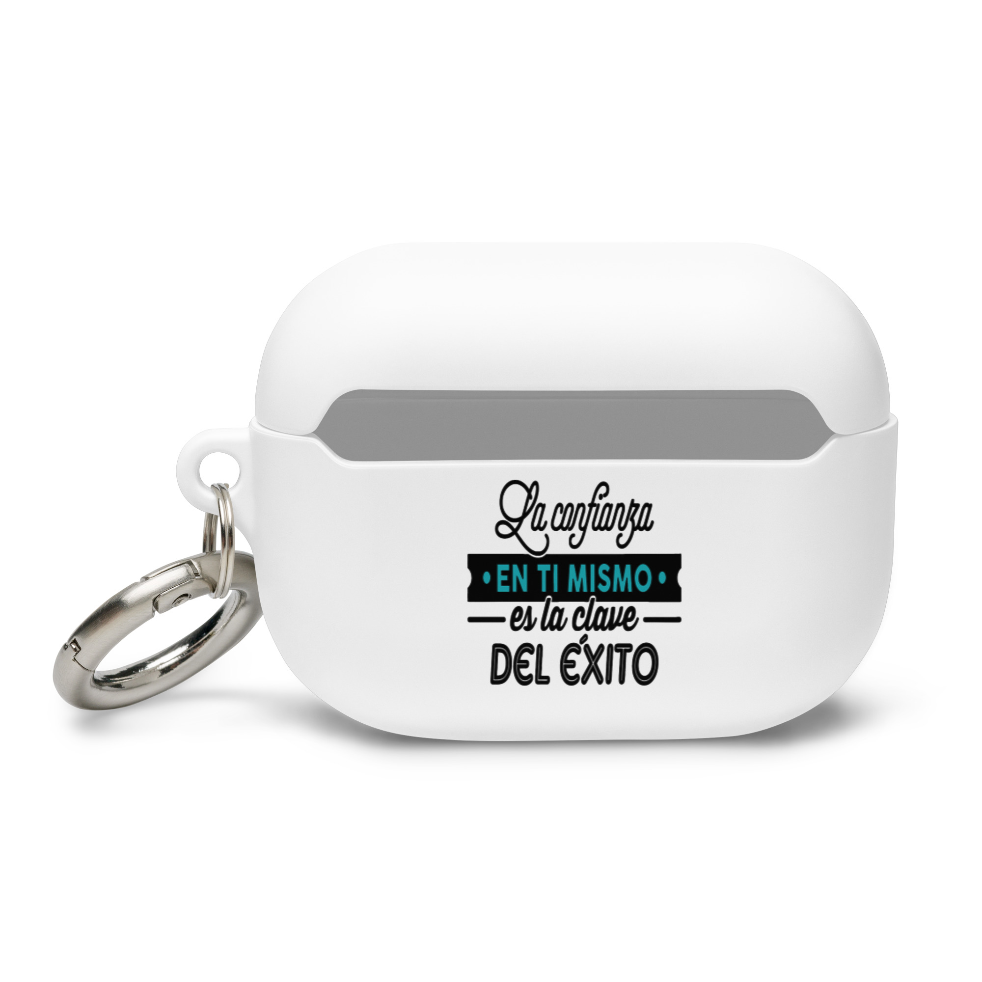 La confianza en ti mismo en la clave del éxito - Funda de silicona para AirPods® - Imagen 4