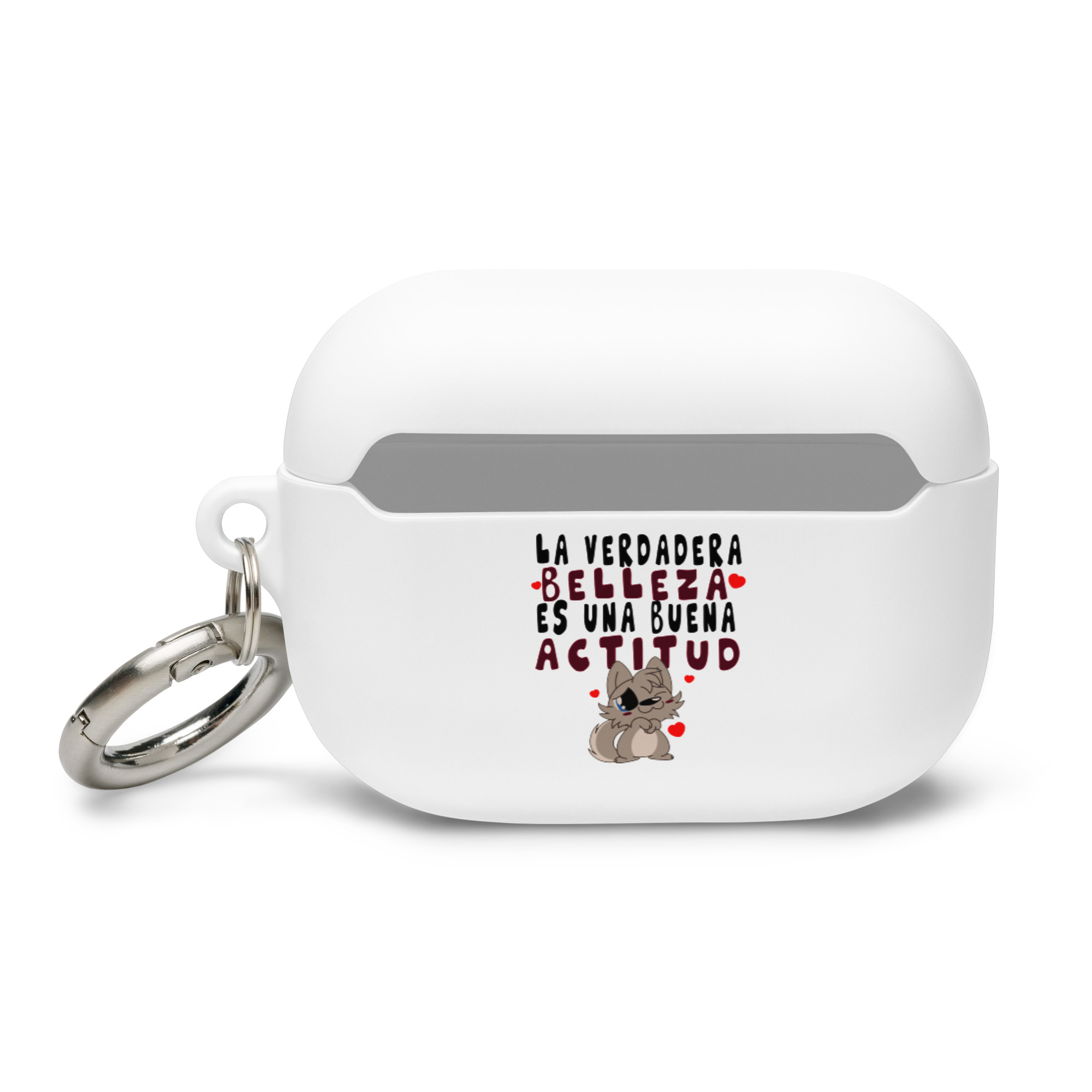 La verdadera belleza es una buena actitud - Funda de silicona para AirPods® - Imagen 4