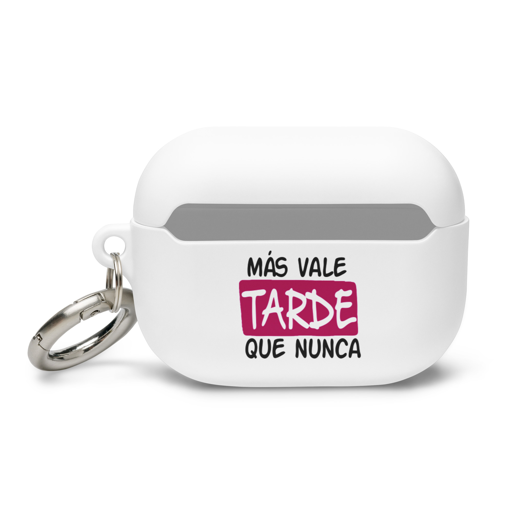 Mas vale tarde que nunca - Funda de silicona para AirPods® - Imagen 4