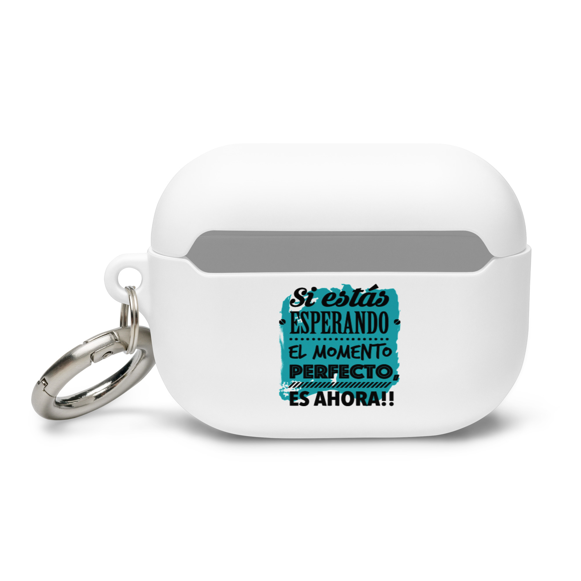 Si estas esperando el momento perfecto es ahora - Funda de silicona para AirPods® - Imagen 4