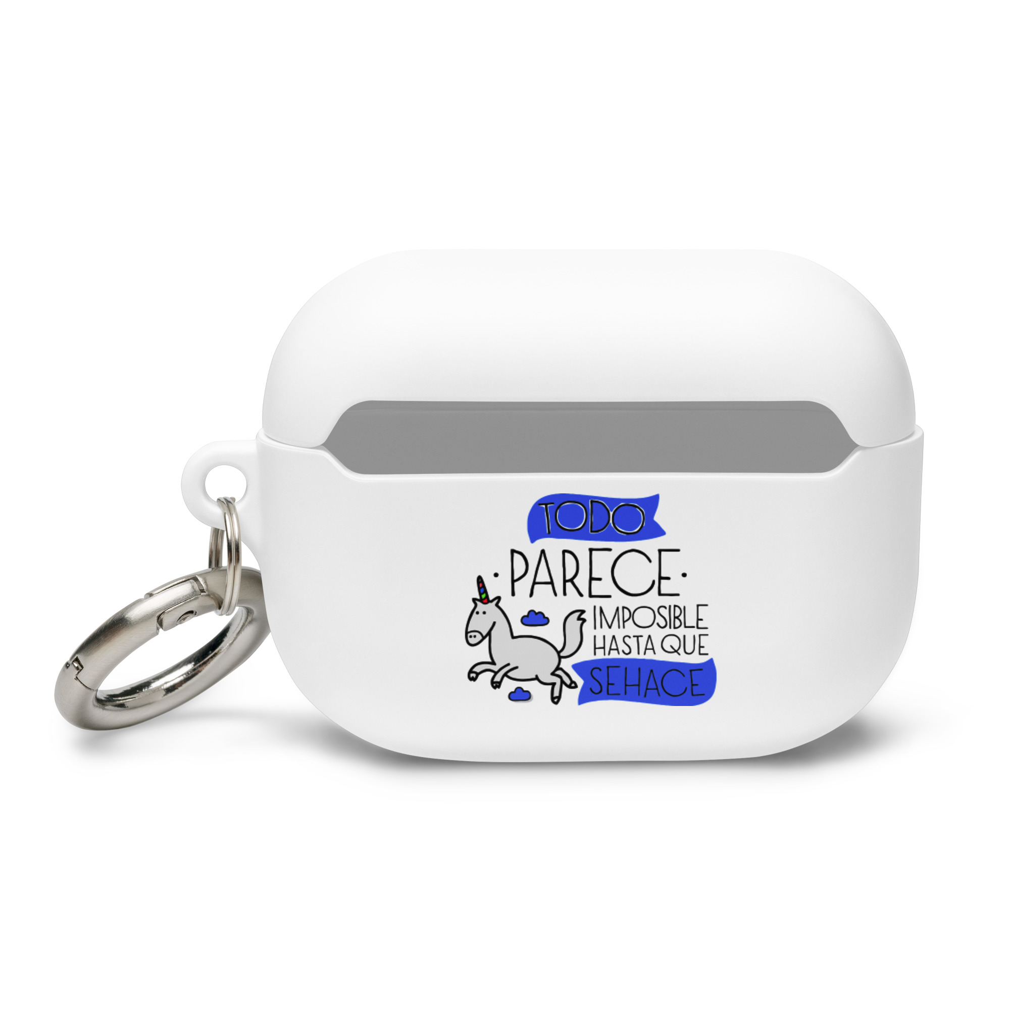 Todo parece imposible hasta que se hace - Funda de silicona para AirPods® - Imagen 4