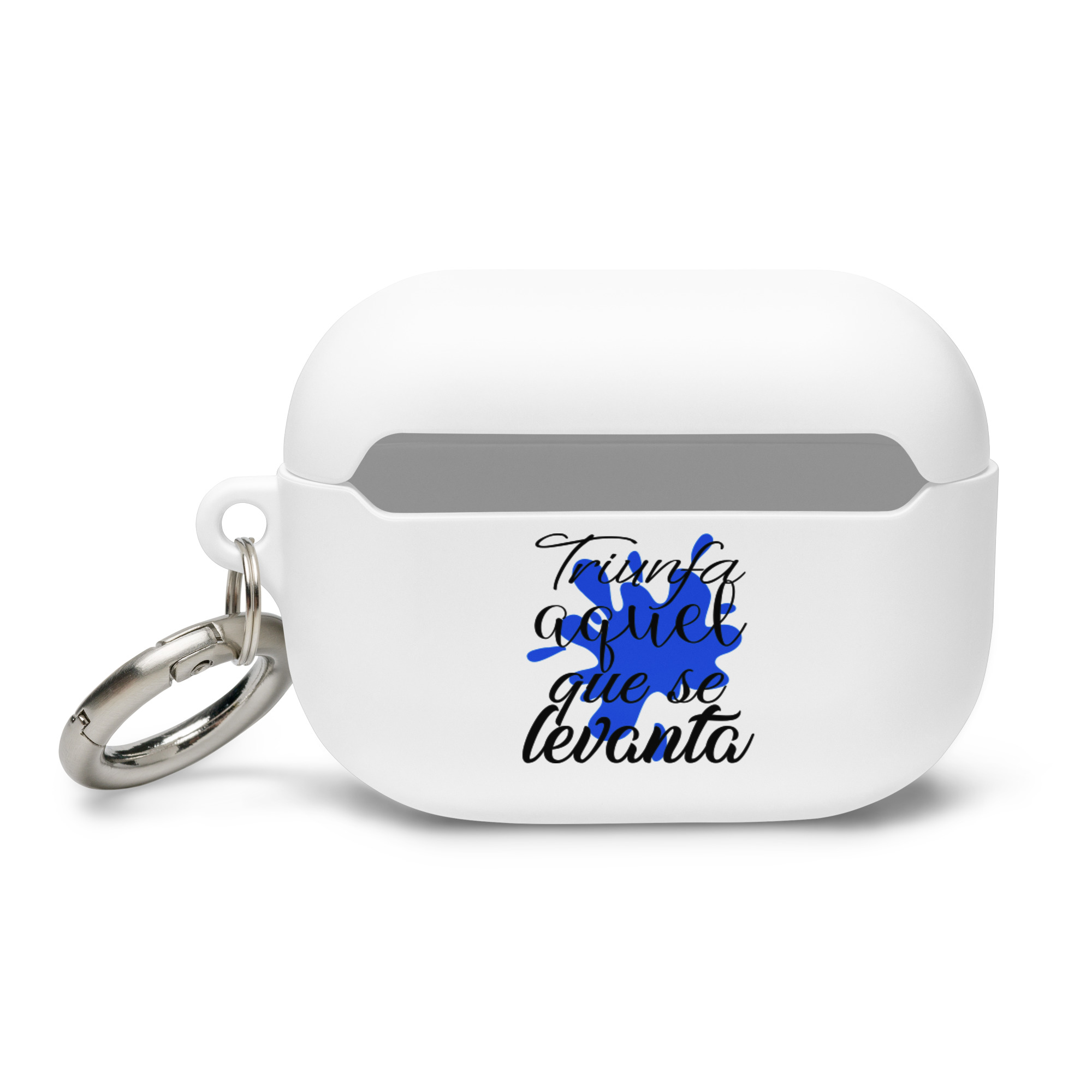 Triunfa aquel que se levanta - Funda de silicona para AirPods® - Imagen 4