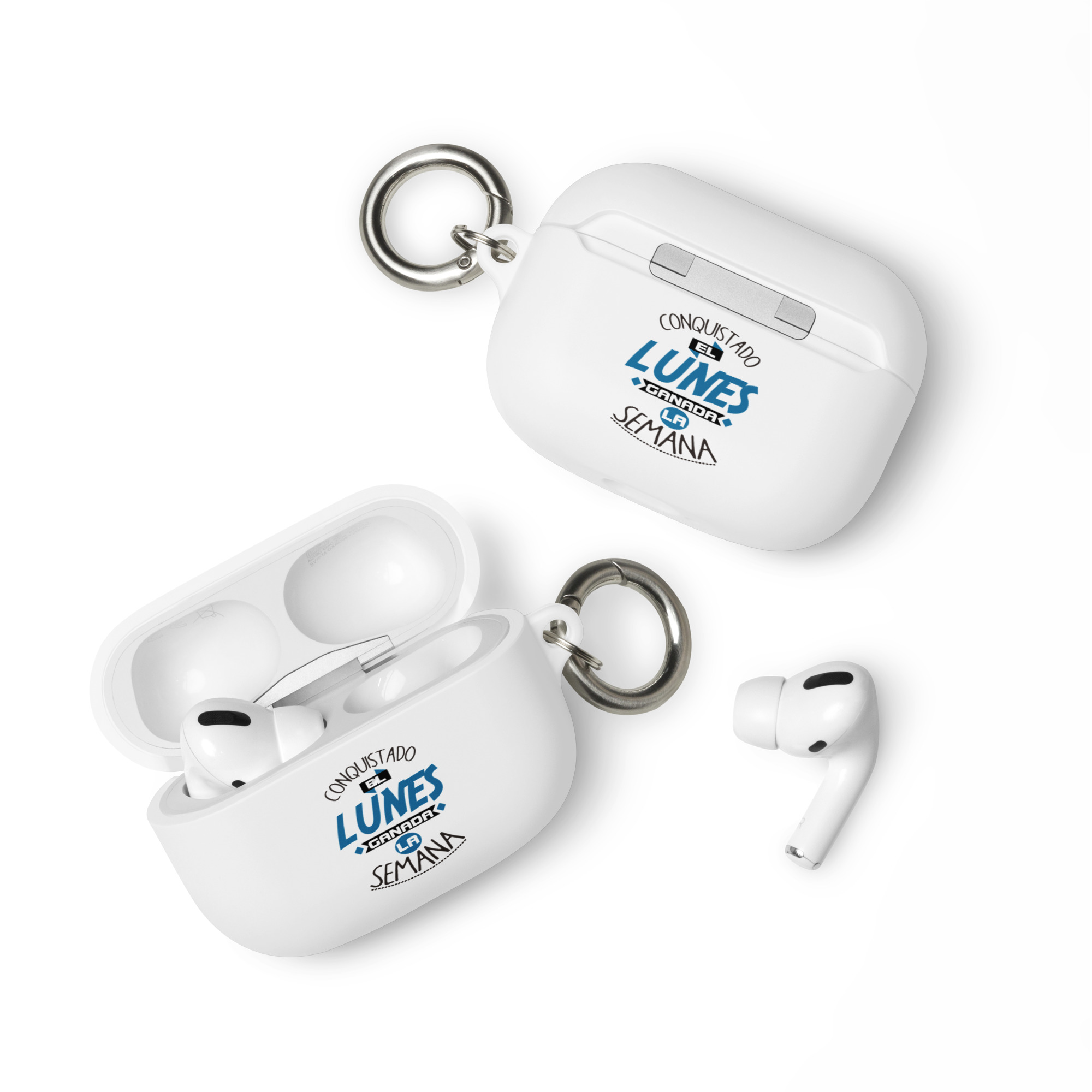 Conquistado el lunes, ganada la semana - Funda de silicona para AirPods® - Imagen 6