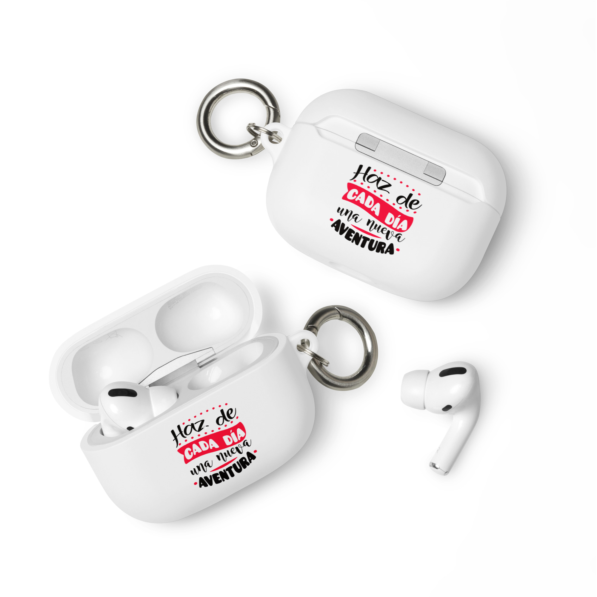 Haz de cada dia una nueva aventura - Funda de silicona para AirPods® - Imagen 6