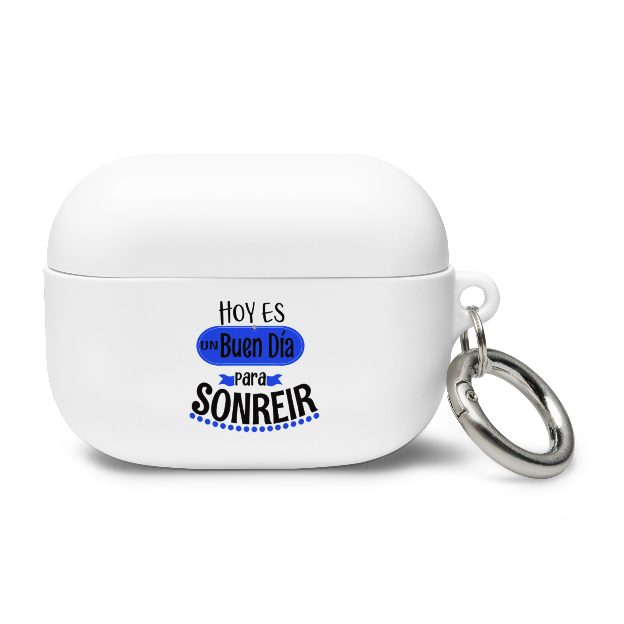 Hoy es un buen día para sonreír - Funda de silicona para AirPods® - Imagen 3