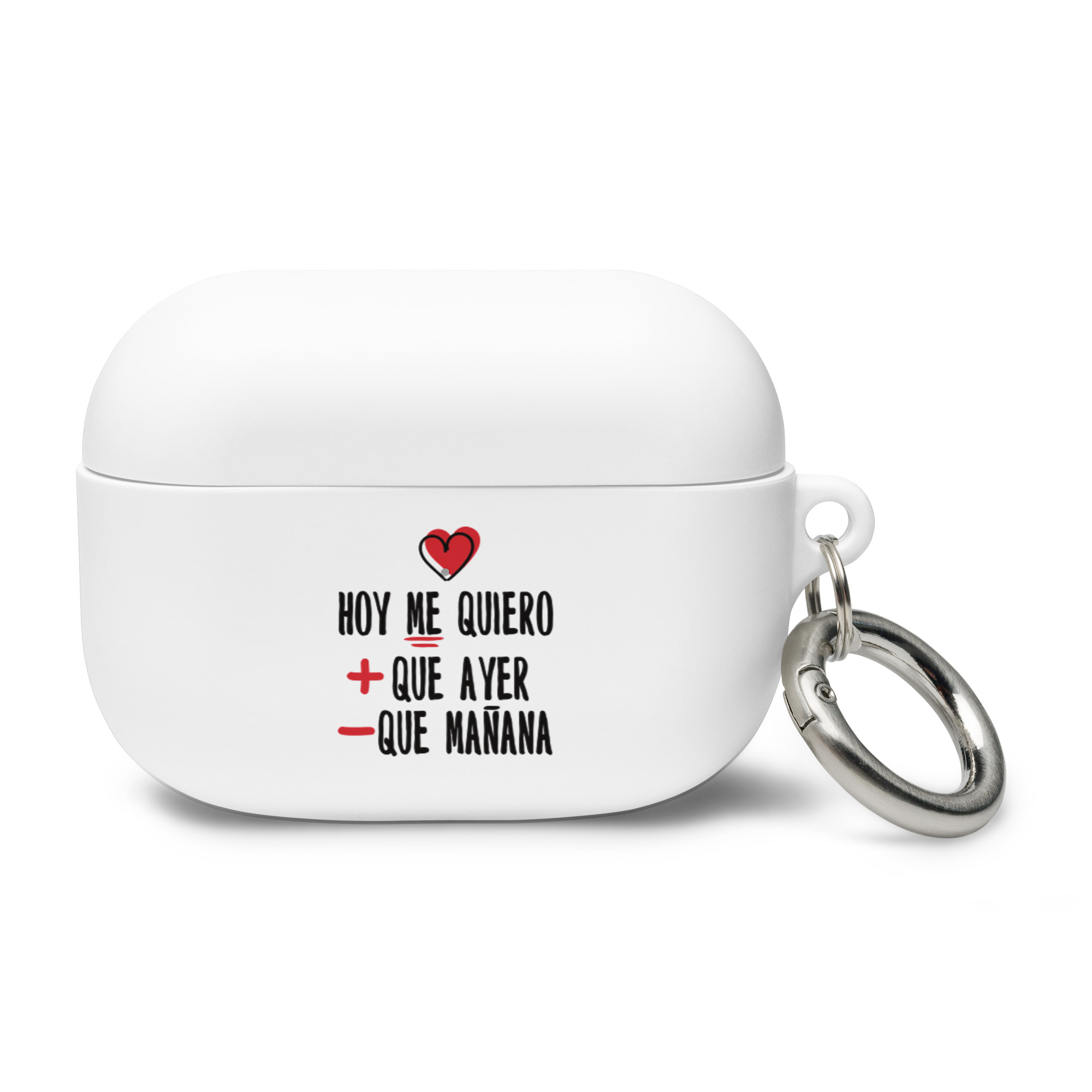 Hoy me quiero mas que ayer y menos que mañana - Funda de silicona para AirPods® - Imagen 3