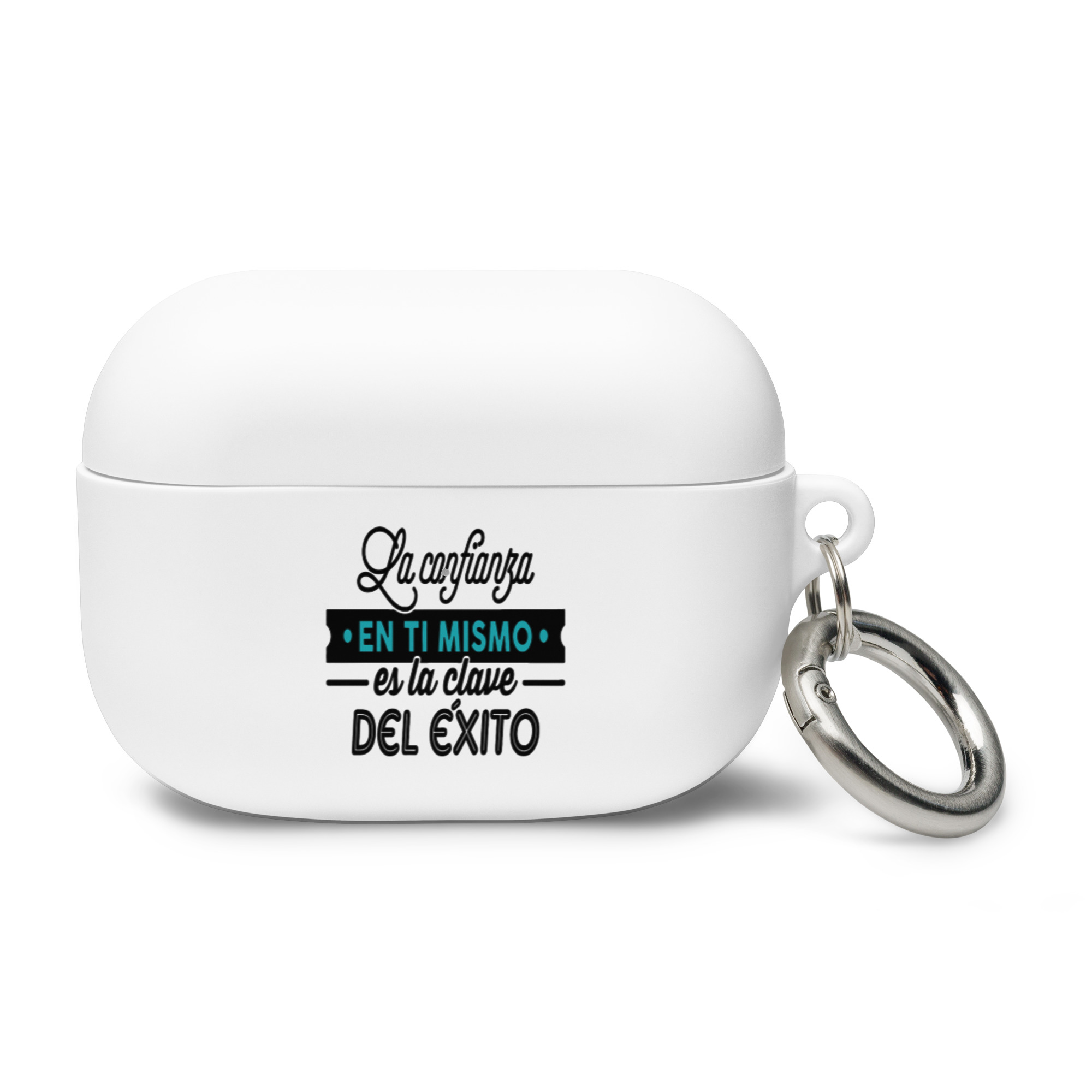 La confianza en ti mismo en la clave del éxito - Funda de silicona para AirPods® - Imagen 3
