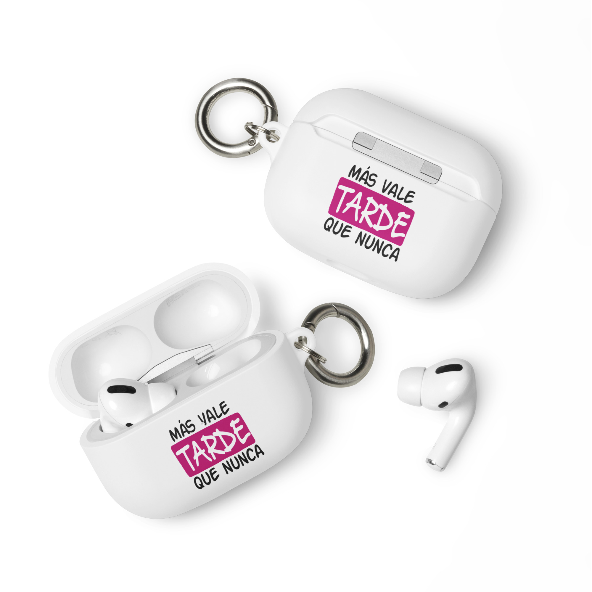 Mas vale tarde que nunca - Funda de silicona para AirPods® - Imagen 6