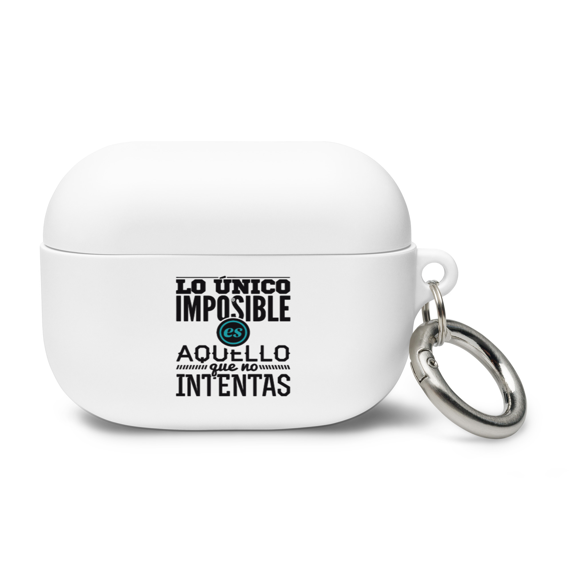 Lo único imposible es aquello que no intentas - Funda de silicona para AirPods® - Imagen 3