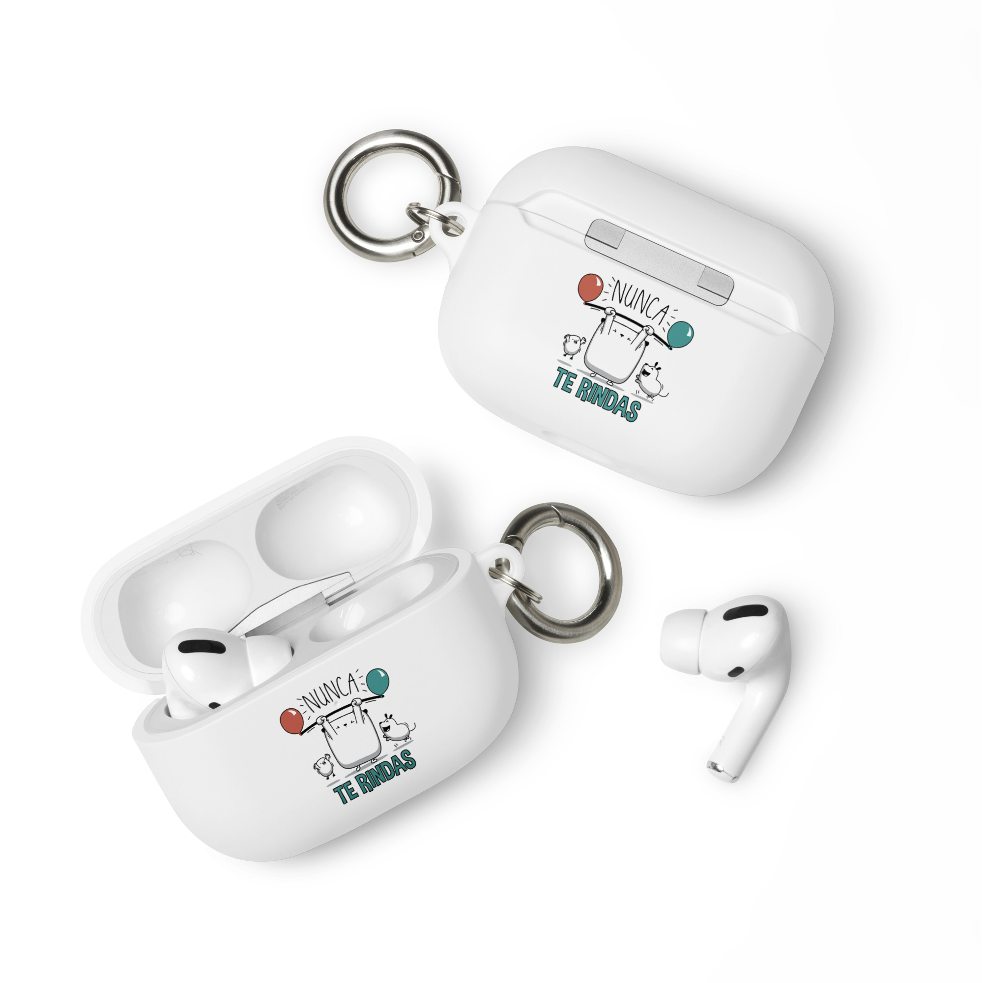 Nunca te rindas - Funda de silicona para AirPods® - Imagen 6