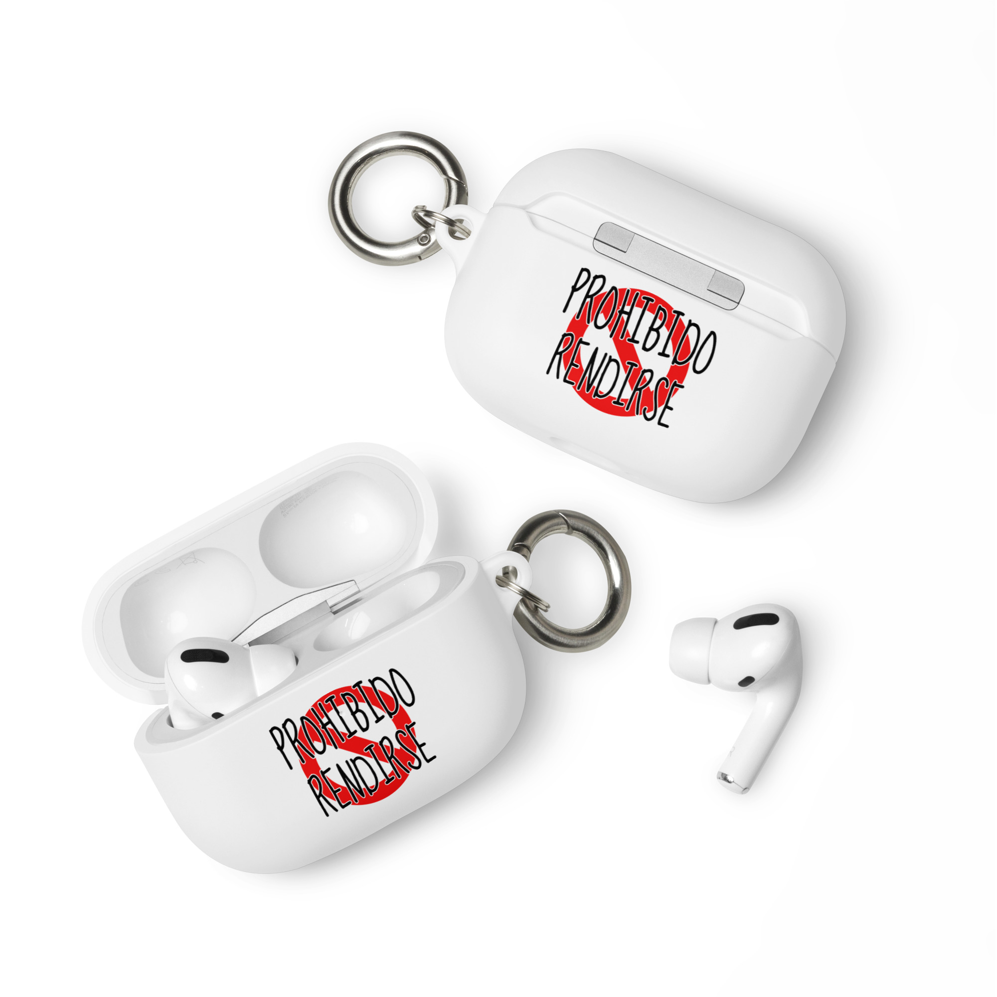 Prohibido rendirse - Funda de silicona para AirPods® - Imagen 6