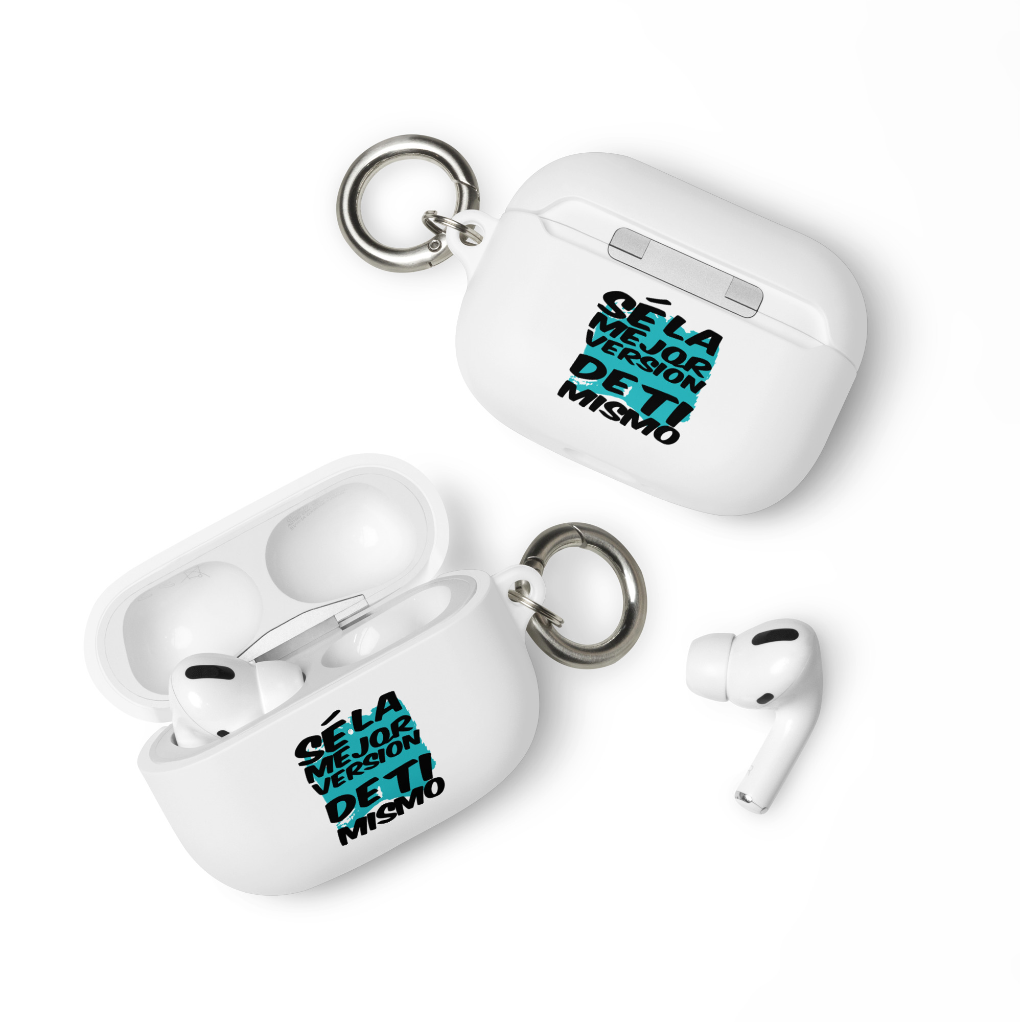 Sé la mejor versión de ti mismo - Funda de silicona para AirPods® - Imagen 6