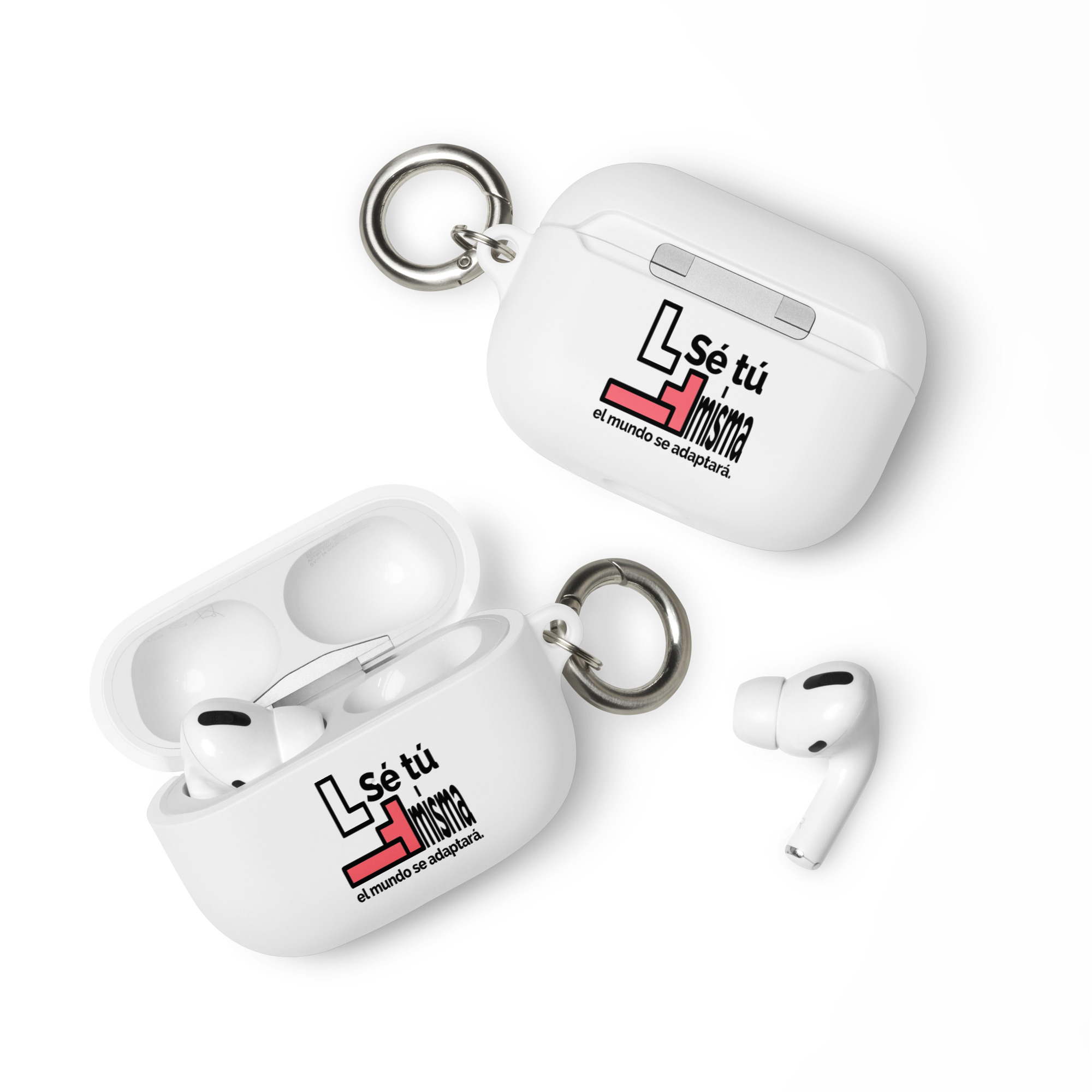 Sé tú misma, el mundo se adaptara - Funda de silicona para AirPods® - Imagen 6